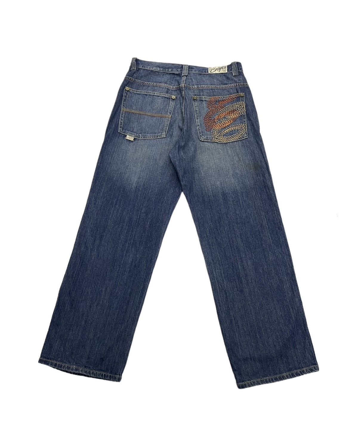Enyce Vintage Enyce Baggy Jeans Embroidery Logo Size US 33 - 2 Thumbnail