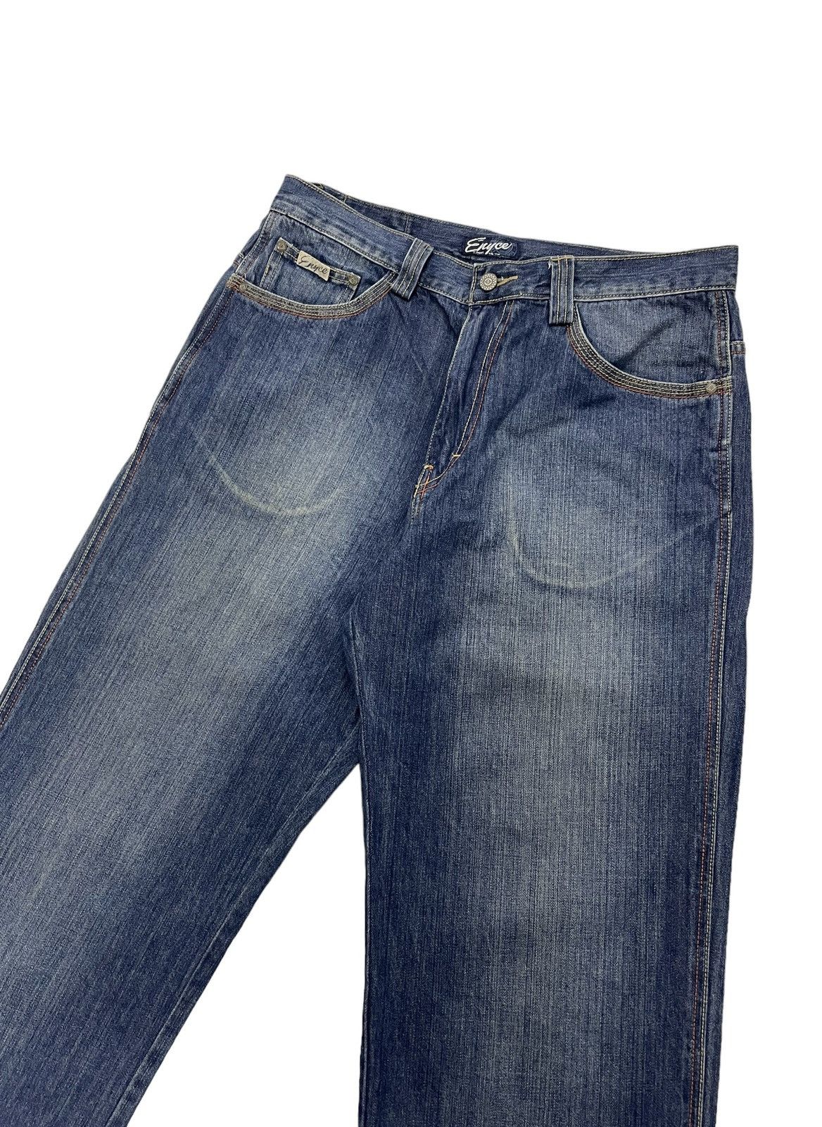 Enyce Vintage Enyce Baggy Jeans Embroidery Logo Size US 33 - 6 Thumbnail