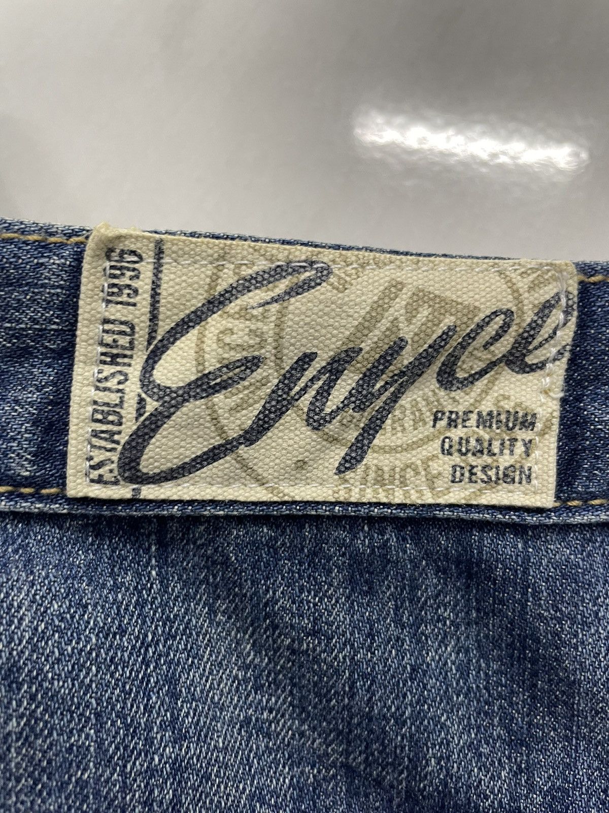 Enyce Vintage Enyce Baggy Jeans Embroidery Logo Size US 33 - 11 Thumbnail