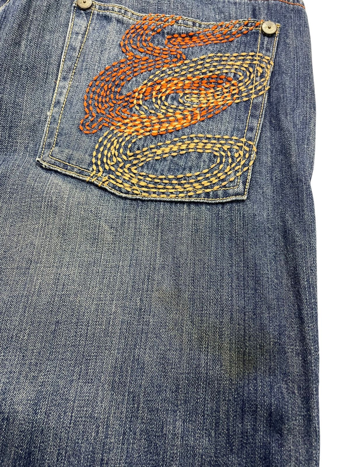 Enyce Vintage Enyce Baggy Jeans Embroidery Logo Size US 33 - 8 Thumbnail