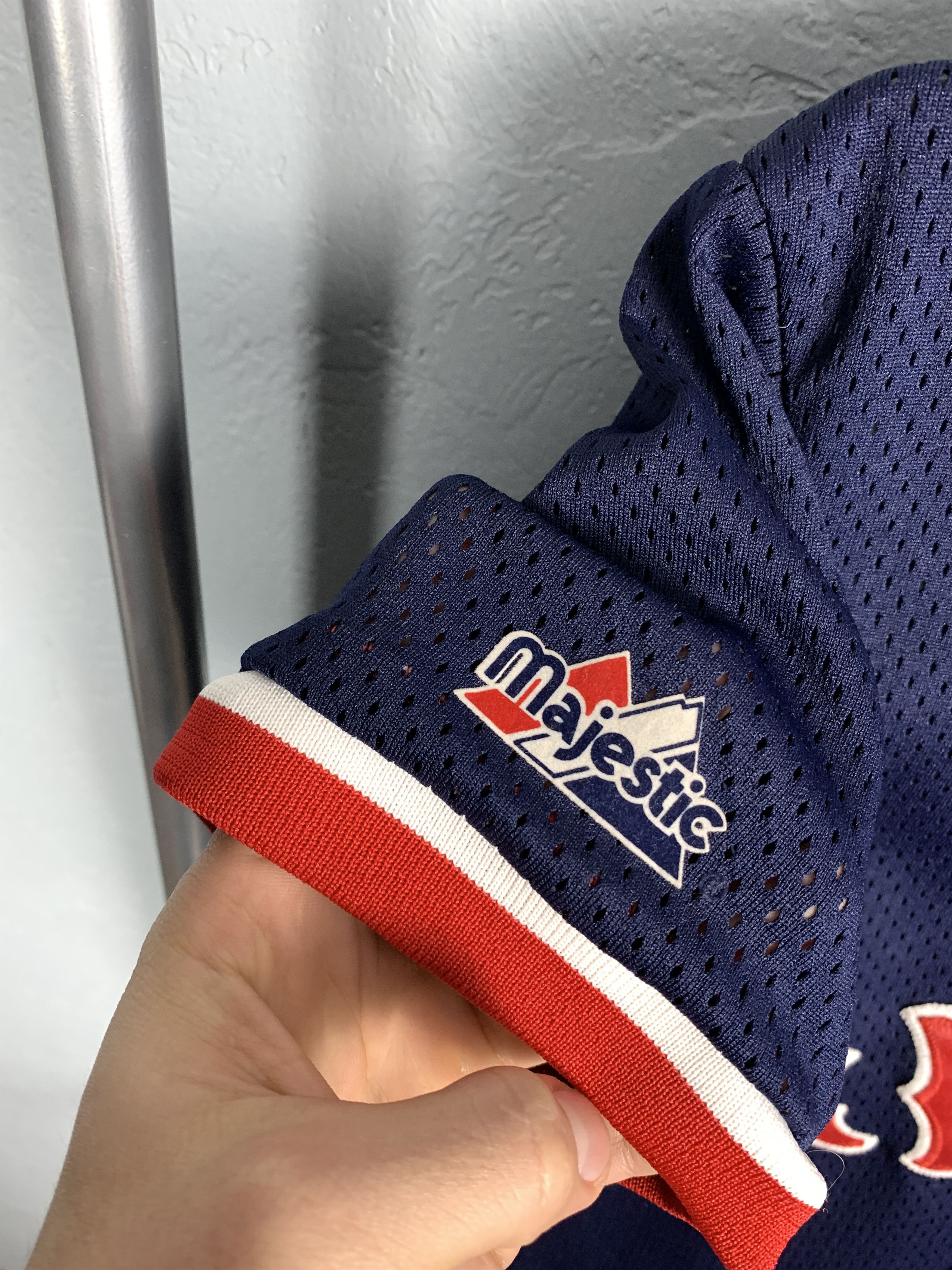 Majestic × Vintage 90's Vintage RED SOX Dimond Majestic T-Shirt Tee Size US S / EU 44-46 / 1 - 4 Thumbnail