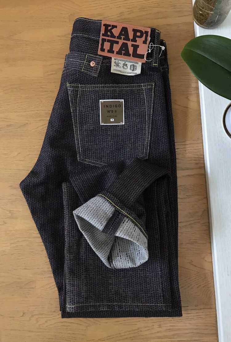 Kapital × Kapital Kountry KAPITAL BROWN CENTURY DENIM MONKEY CISCO 5P N5S Size US 34 / EU 50 - 3 Thumbnail