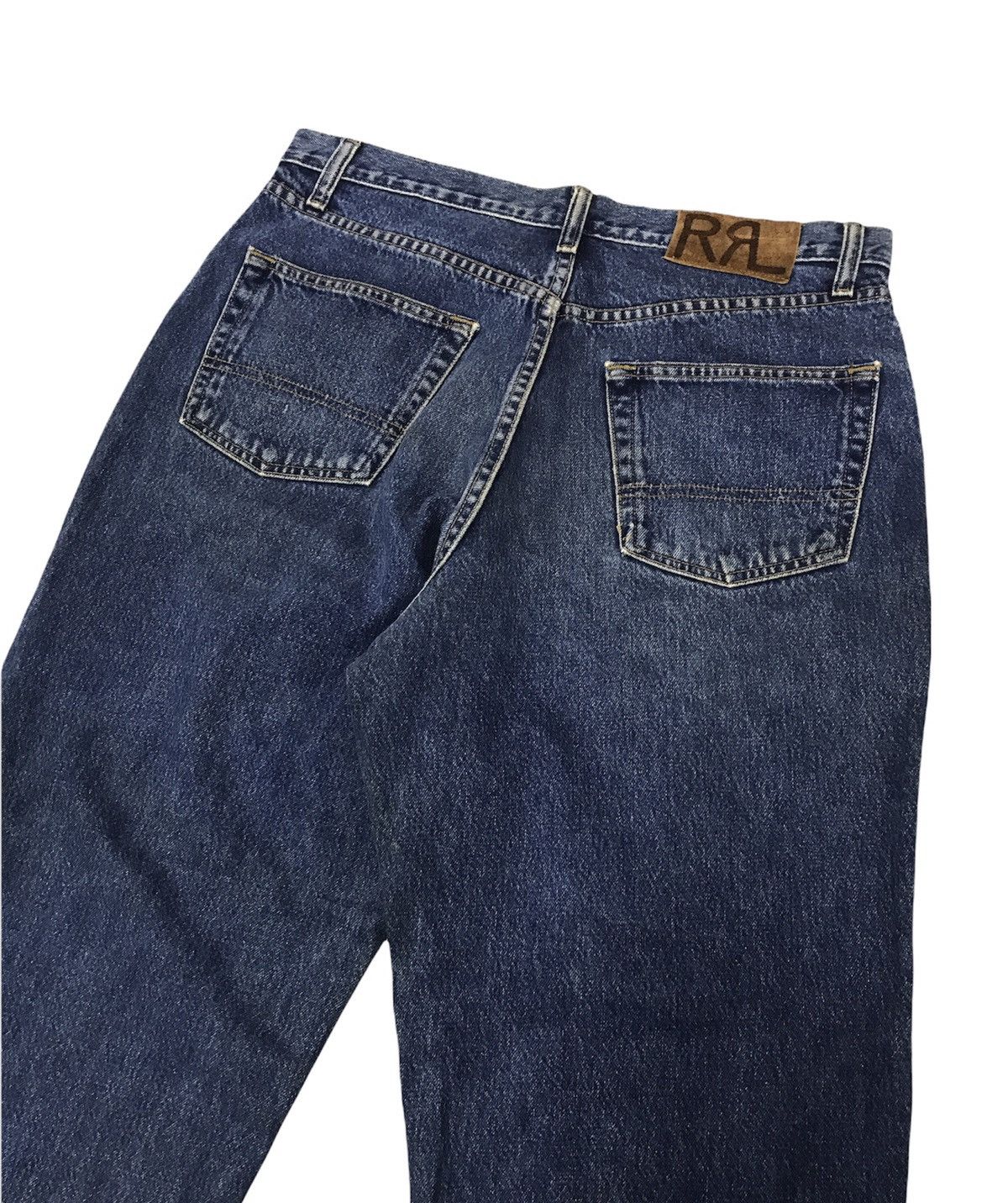 Ralph Lauren Vintage Rrl Ralph Lauren Distressed Jeans Size US 33 - 2 Thumbnail