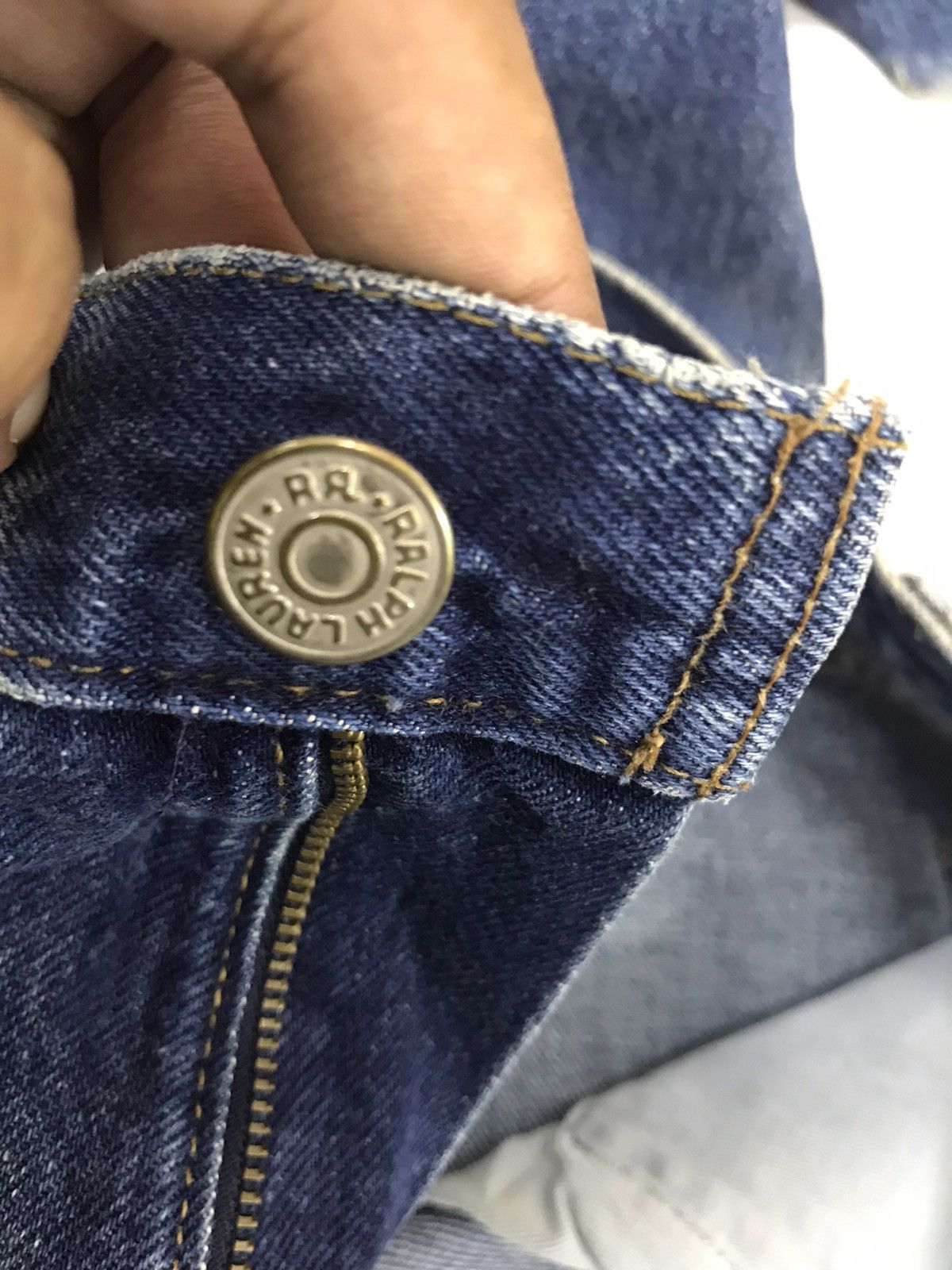 Ralph Lauren Vintage Rrl Ralph Lauren Distressed Jeans Size US 33 - 4 Thumbnail