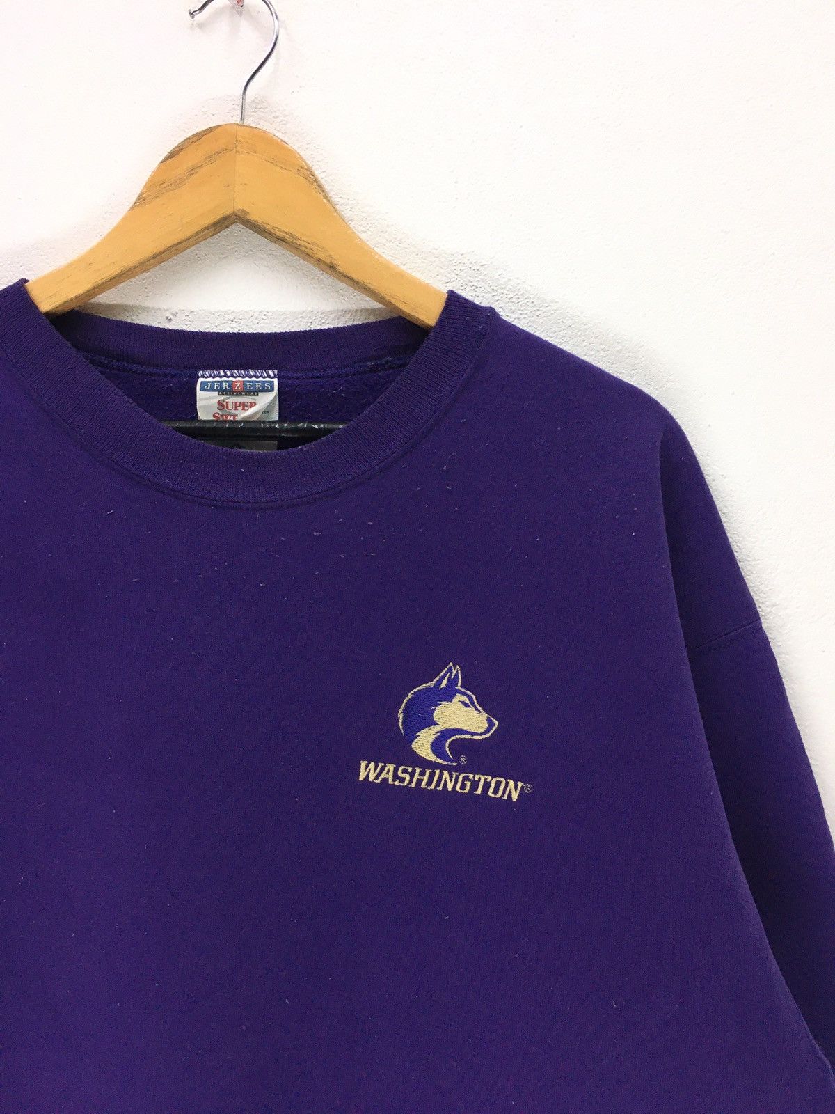 Vintage Vintage Washington American Usa Small Logo Sweatshirt Size US L / EU 52-54 / 3 - 2 Thumbnail