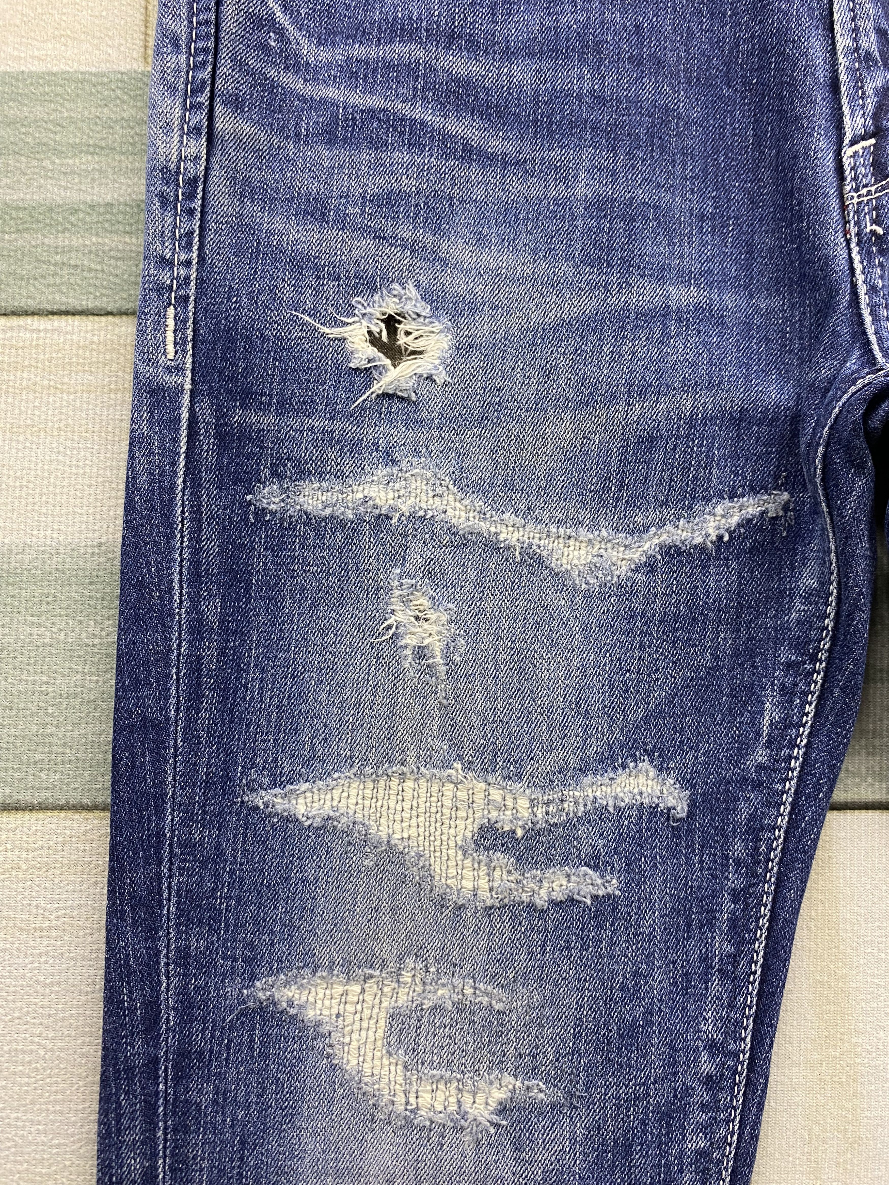 Vanquish Japanese Brand Vanquish Distress Skinny Denim jean Size US 30 / EU 46 - 13 Thumbnail