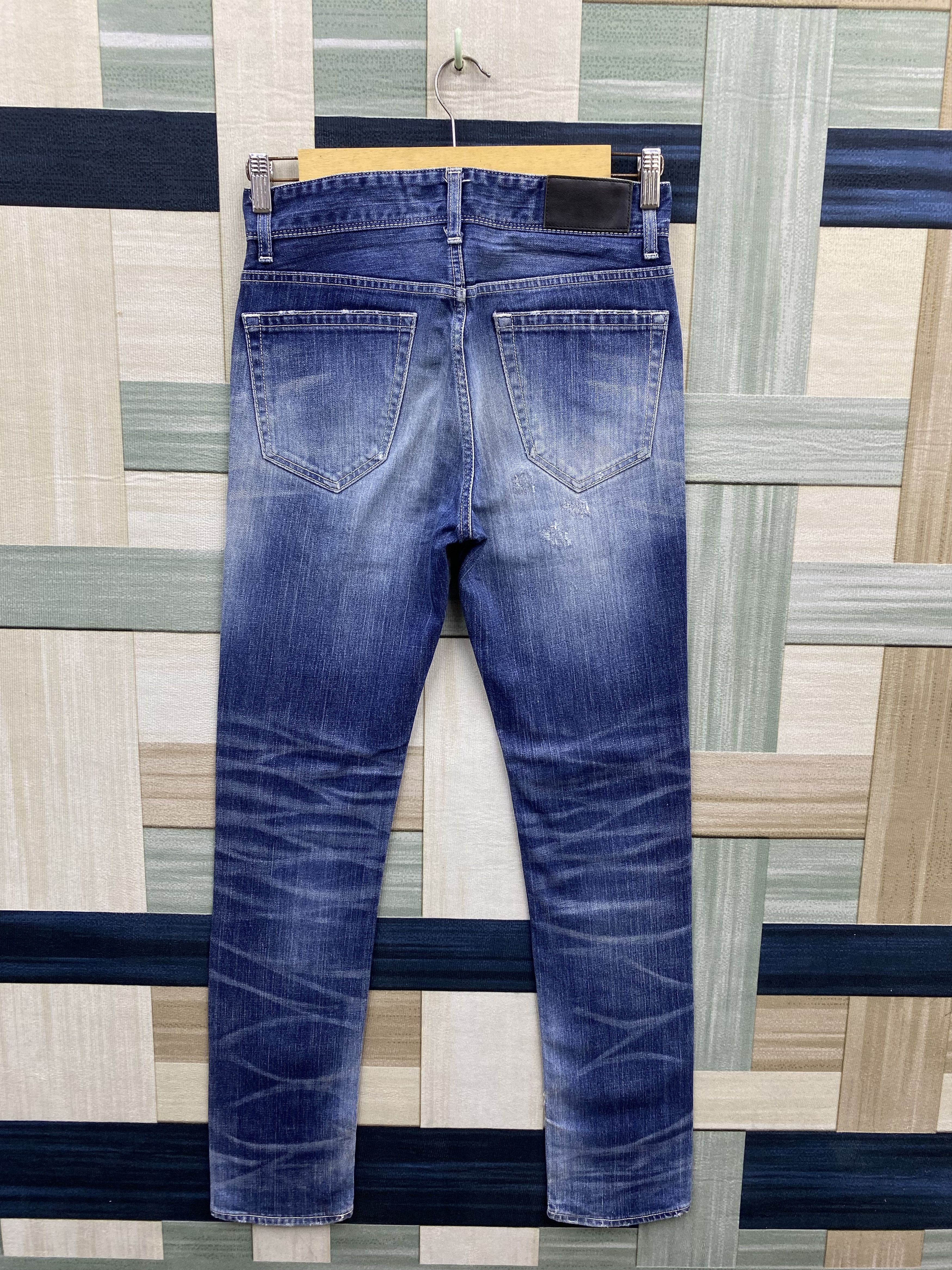 Vanquish Japanese Brand Vanquish Distress Skinny Denim jean Size US 30 / EU 46 - 2 Thumbnail