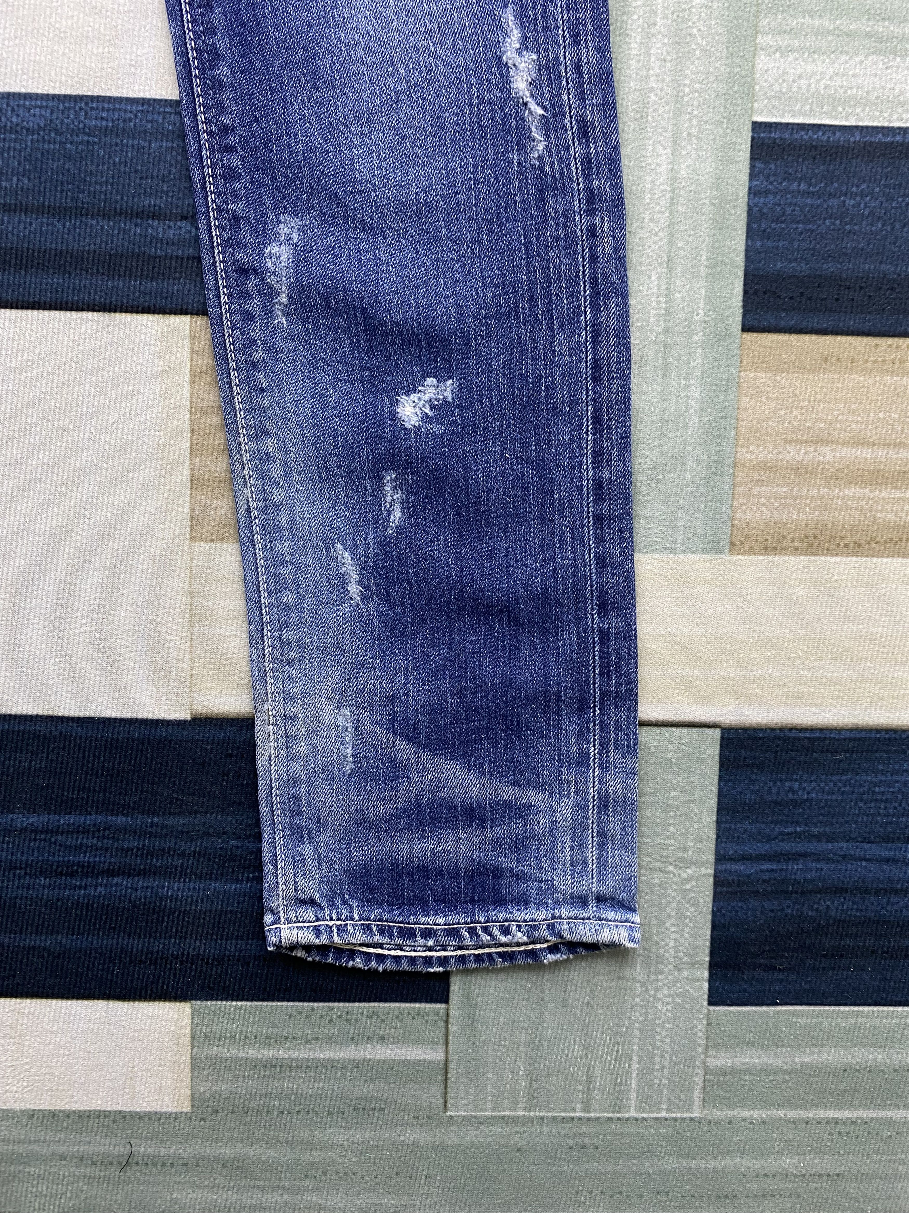 Vanquish Japanese Brand Vanquish Distress Skinny Denim jean Size US 30 / EU 46 - 9 Thumbnail