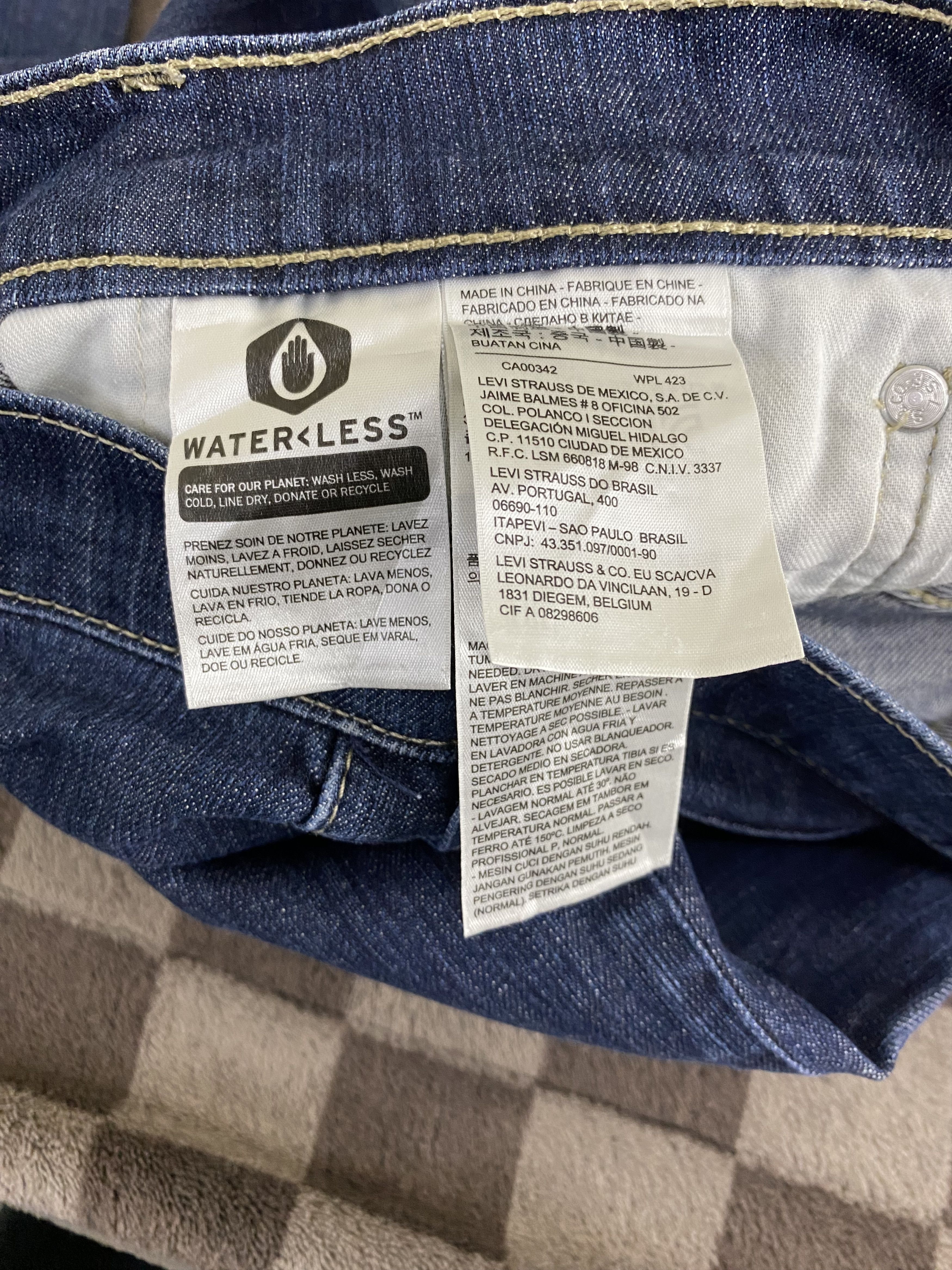 Levi's Levi's Lot 511 Standard Slim Fit Denim Jean Size US 31 - 15 Thumbnail