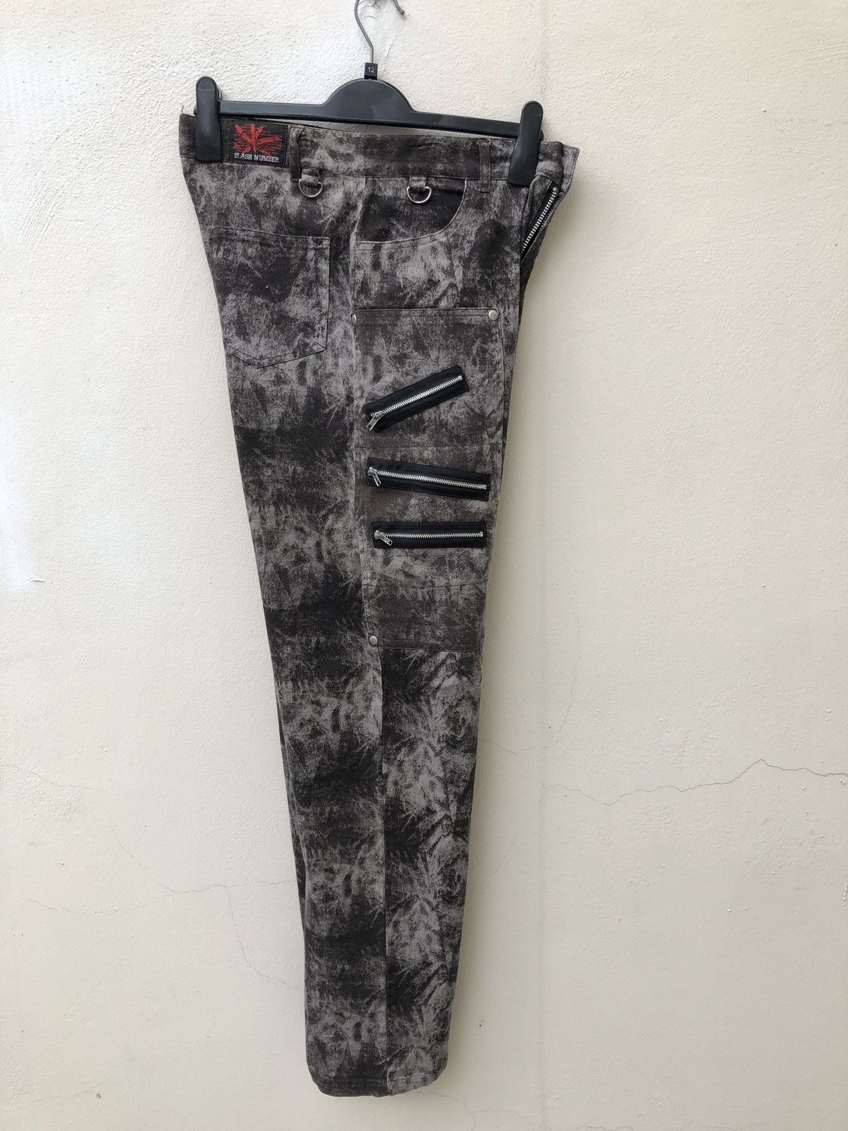 Vintage Japan Brand Slash Number Stretchable Bondage Pant Size US 30 / EU 46 - 19 Thumbnail