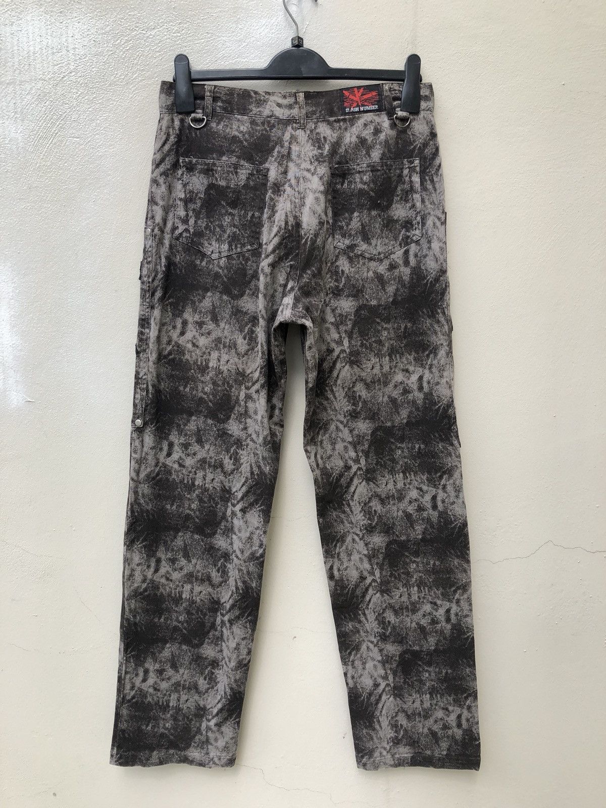 Vintage Japan Brand Slash Number Stretchable Bondage Pant Size US 30 / EU 46 - 12 Thumbnail