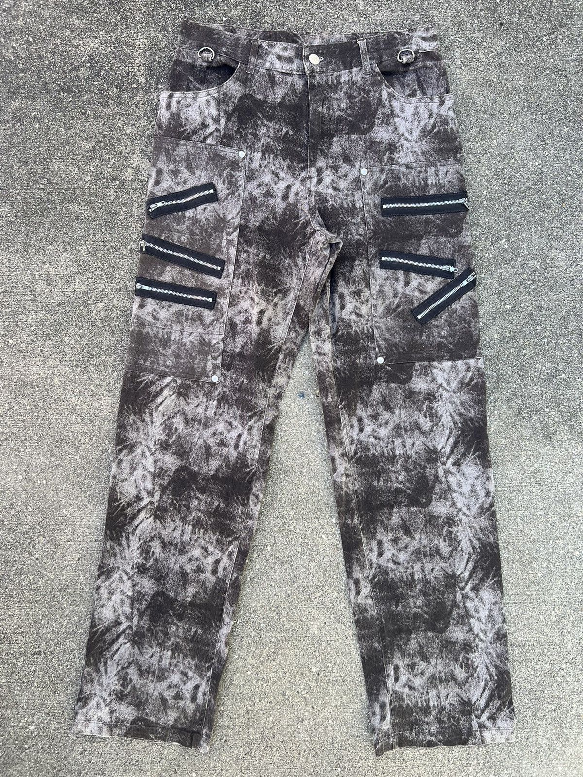 Vintage Japan Brand Slash Number Stretchable Bondage Pant Size US 30 / EU 46 - 1 Thumbnail