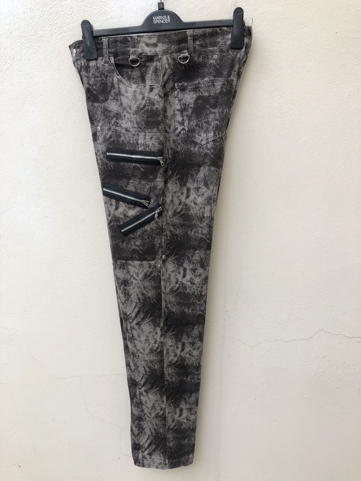 Vintage Japan Brand Slash Number Stretchable Bondage Pant Size US 30 / EU 46 - 17 Thumbnail