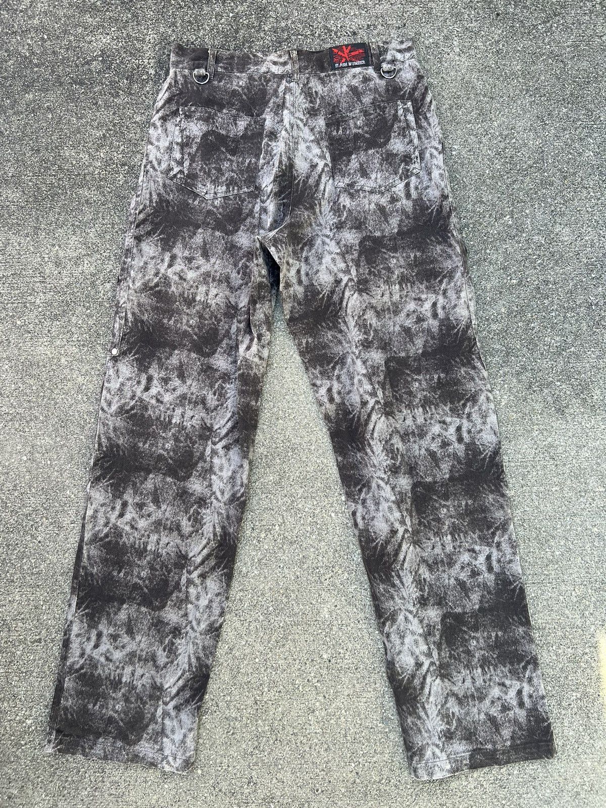 Vintage Japan Brand Slash Number Stretchable Bondage Pant Size US 30 / EU 46 - 5 Thumbnail