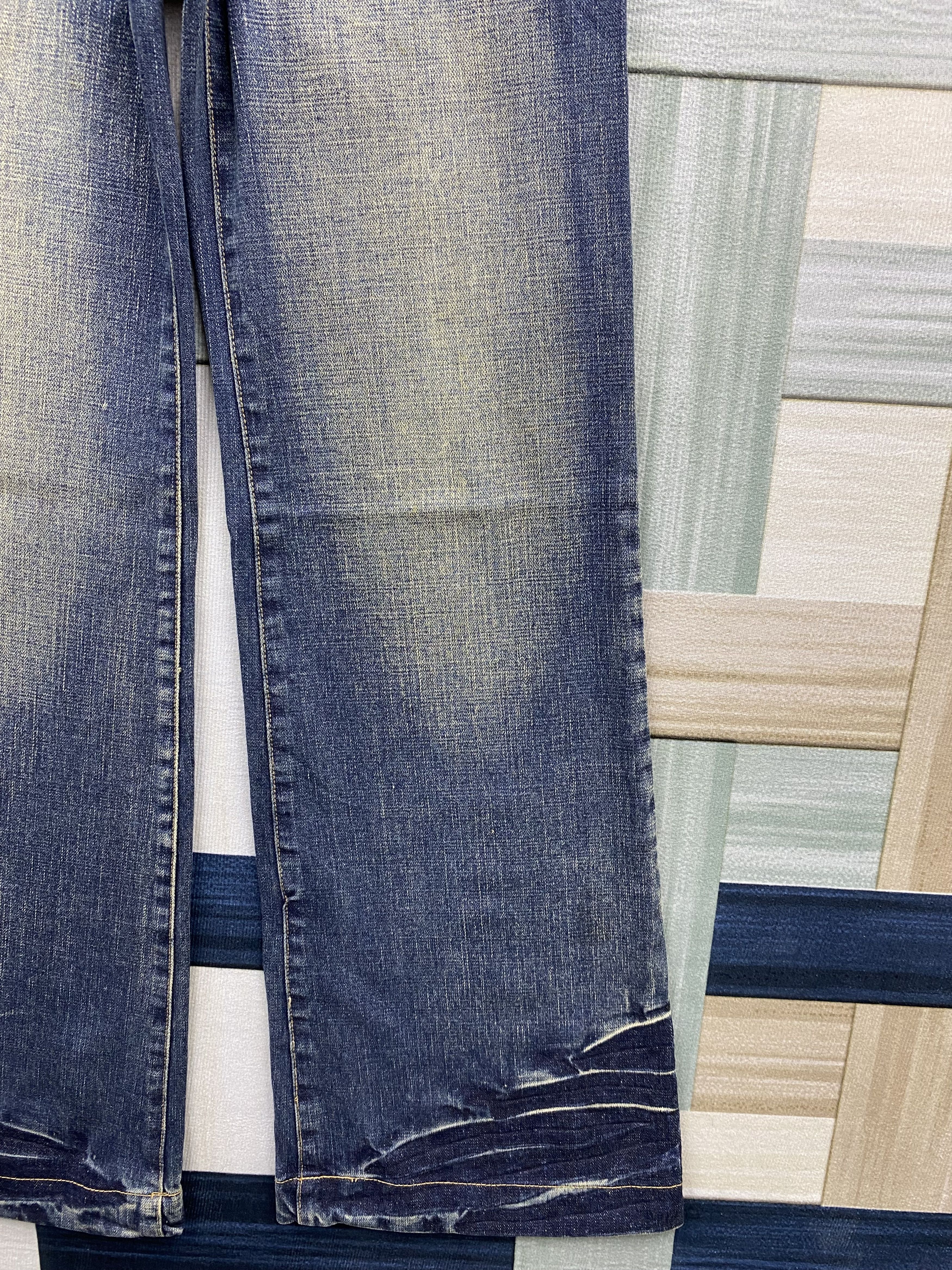Japanese Brand × Vintage Japanese Brand Sky Bomber Faded Baggy Jean Size 29" - 4 Thumbnail