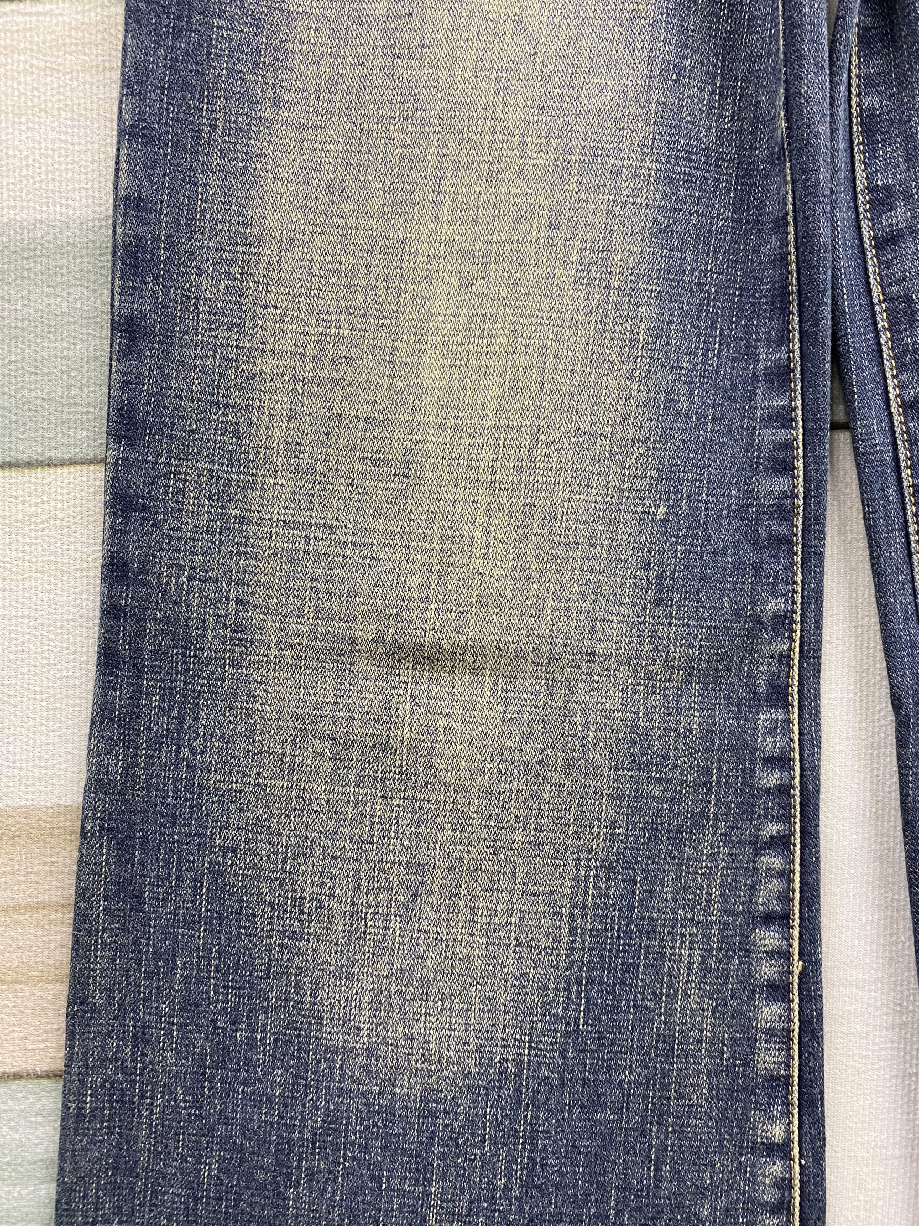 Japanese Brand × Vintage Japanese Brand Sky Bomber Faded Baggy Jean Size 29" - 7 Thumbnail