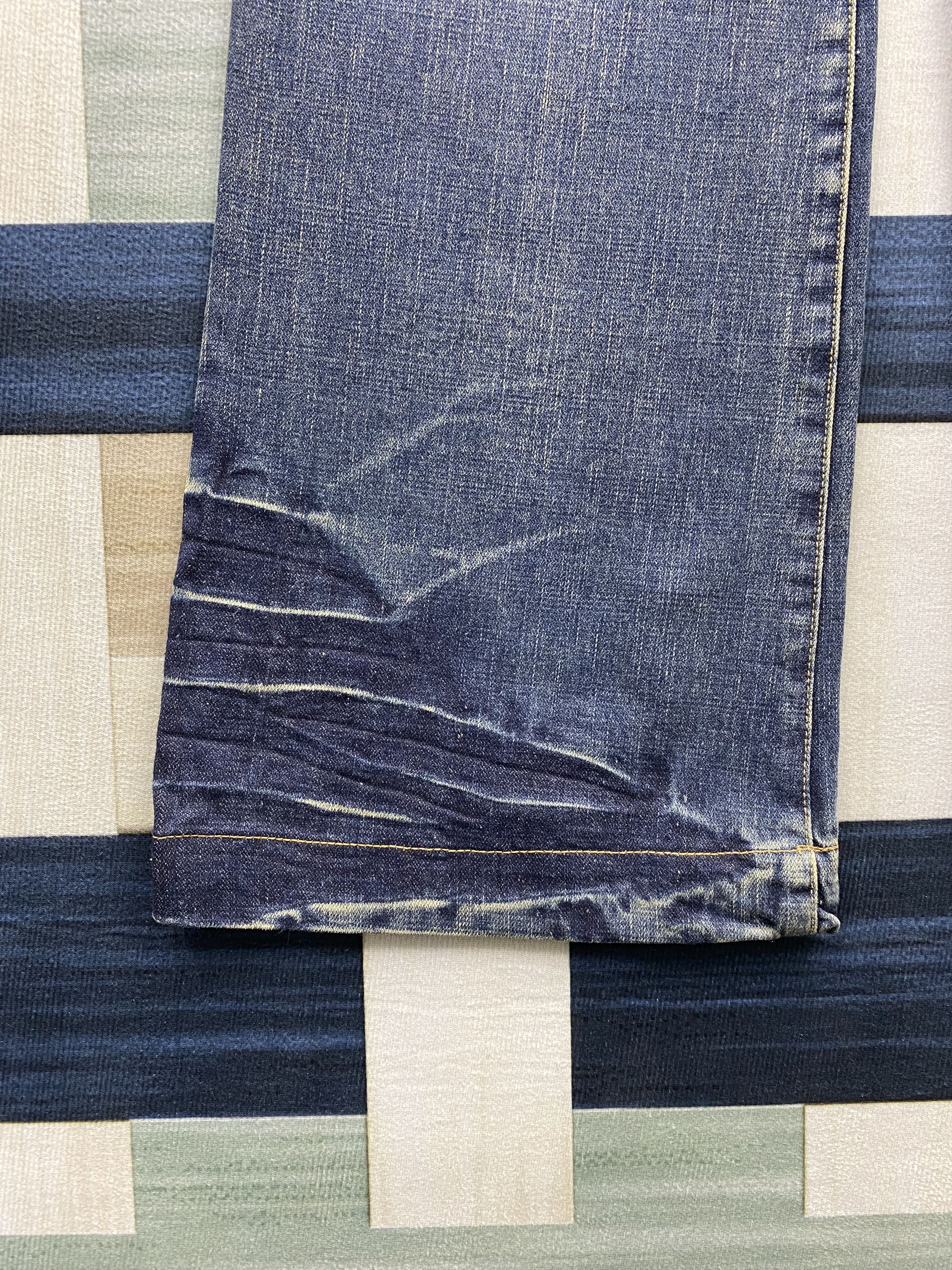 Japanese Brand × Vintage Japanese Brand Sky Bomber Faded Baggy Jean Size 29" - 5 Thumbnail