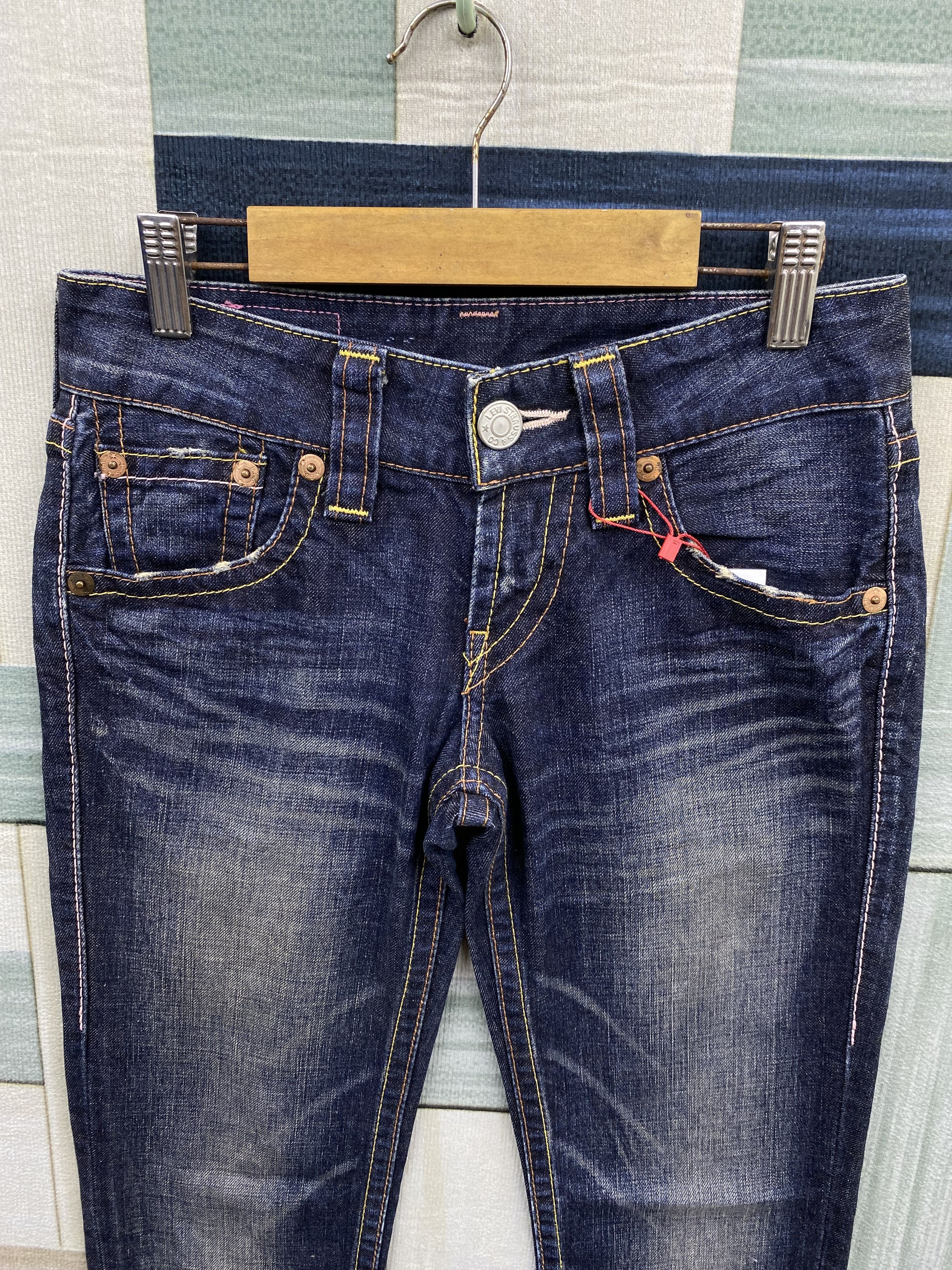 Levi's Levi's Lot 911 Blue Denim Jean Size 27" / US 4 / IT 40 - 3 Thumbnail