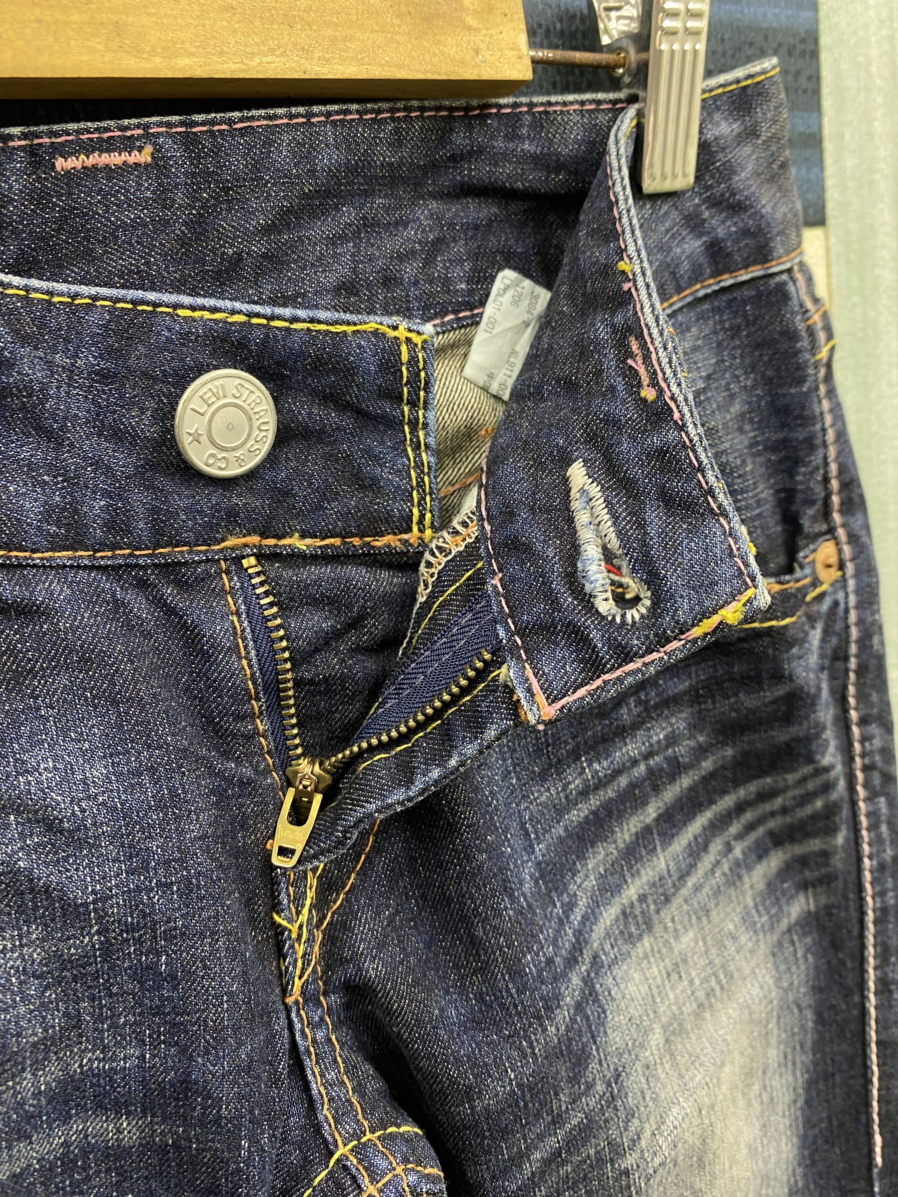 Levi's Levi's Lot 911 Blue Denim Jean Size 27" / US 4 / IT 40 - 9 Thumbnail