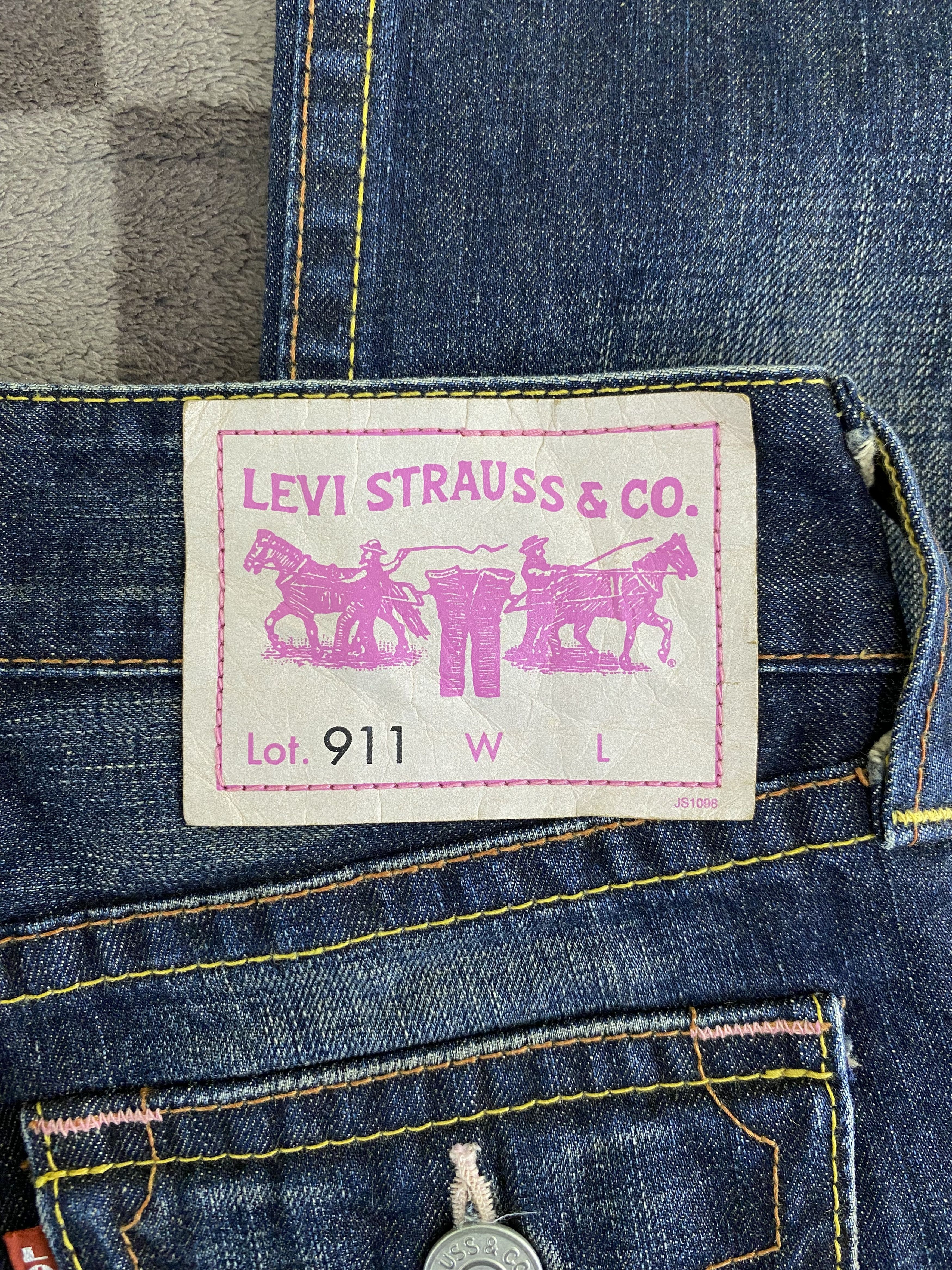 Levi's Levi's Lot 911 Blue Denim Jean Size 27" / US 4 / IT 40 - 5 Thumbnail