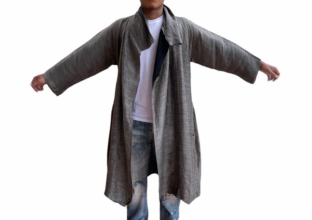 Issey Miyake ISSEY MIYAKE 80s PERMANENTE OVERSIZE WINDCOAT Size US M / EU 48-50 / 2 - 13 Thumbnail