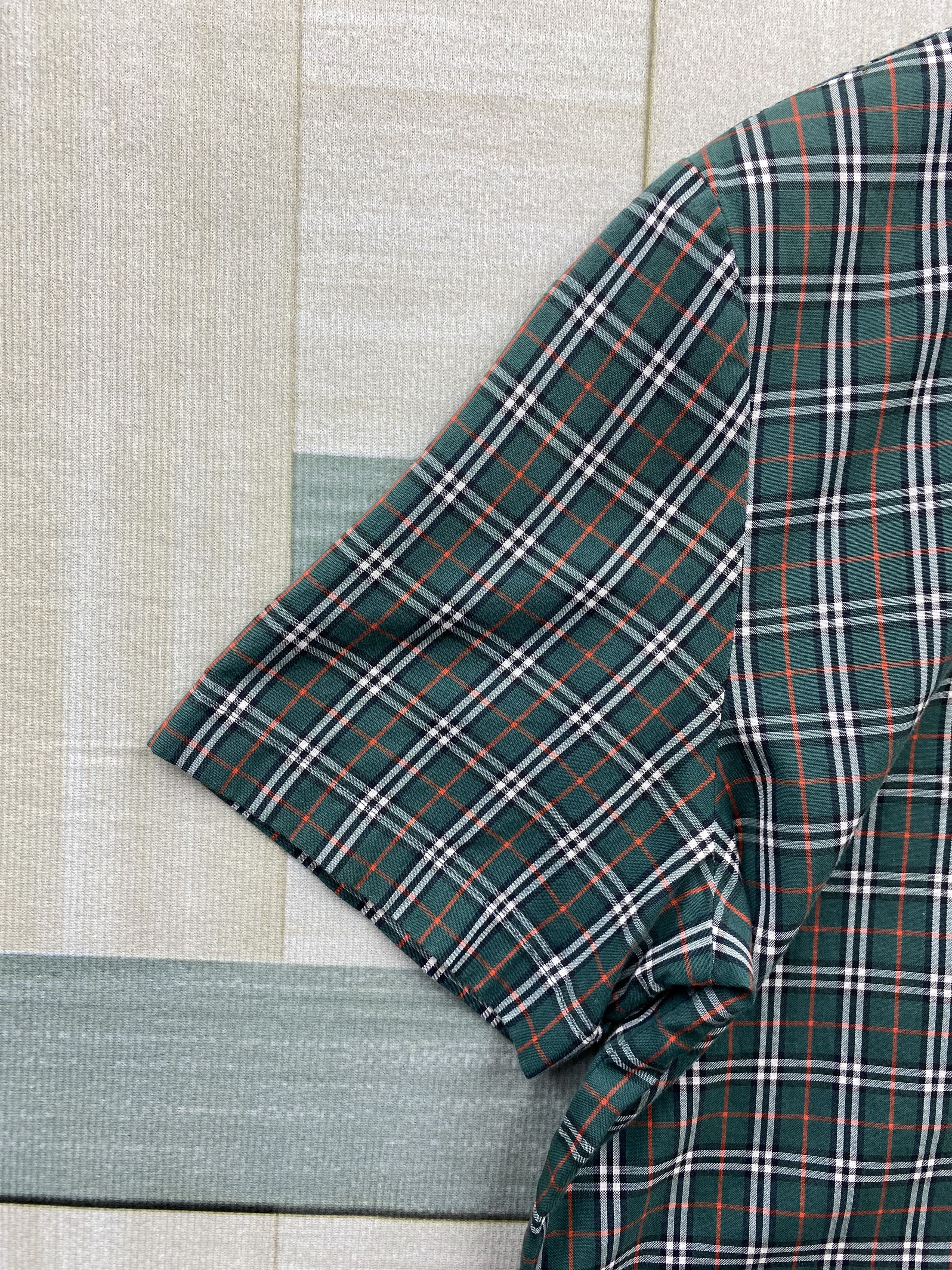 Burberry × Vintage Vintage Burberry Golf Club Check Short Sleeve Shirt Size M / US 6-8 / IT 42-44 - 5 Thumbnail