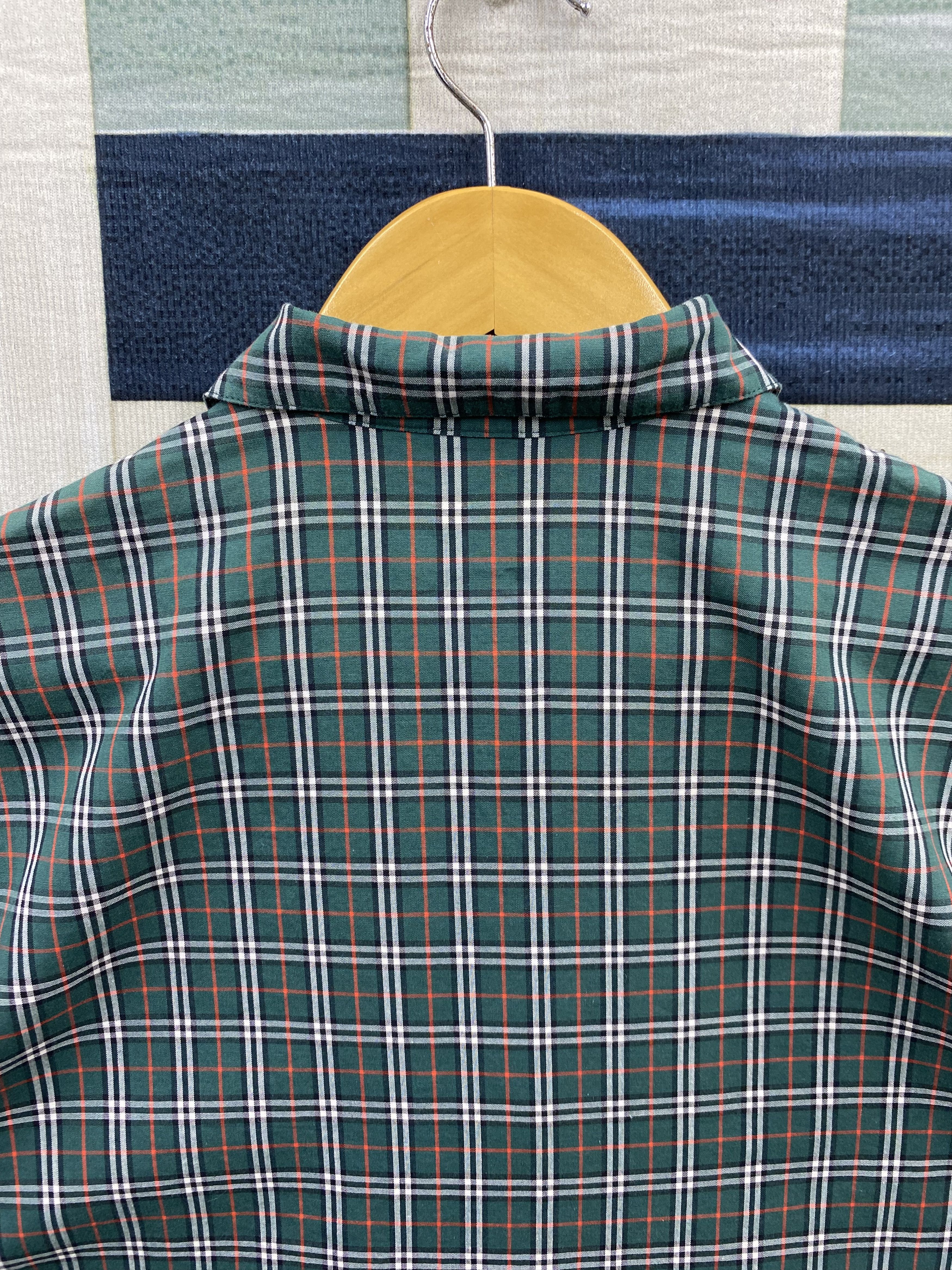 Burberry × Vintage Vintage Burberry Golf Club Check Short Sleeve Shirt Size M / US 6-8 / IT 42-44 - 9 Thumbnail