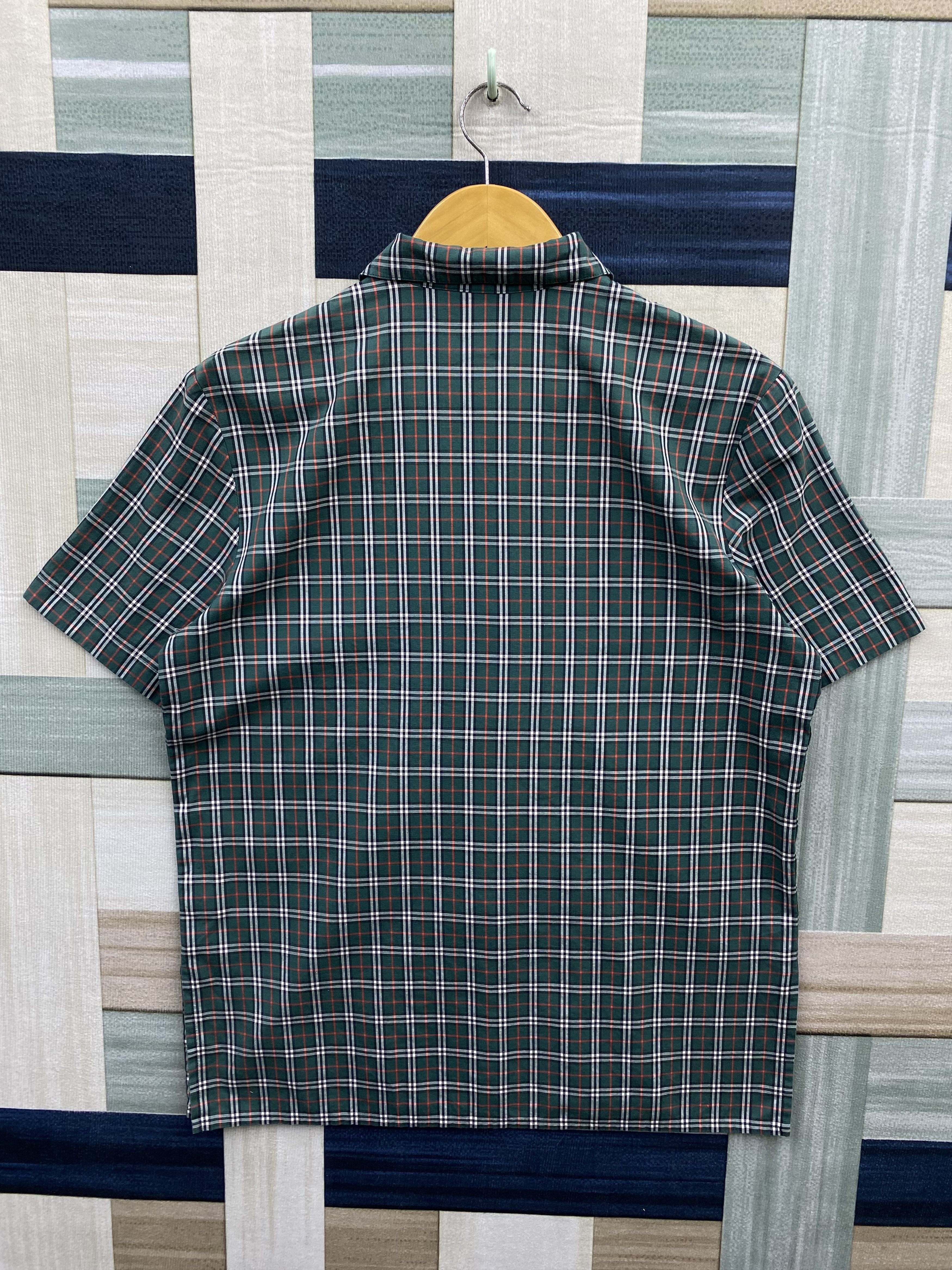 Burberry × Vintage Vintage Burberry Golf Club Check Short Sleeve Shirt Size M / US 6-8 / IT 42-44 - 8 Thumbnail