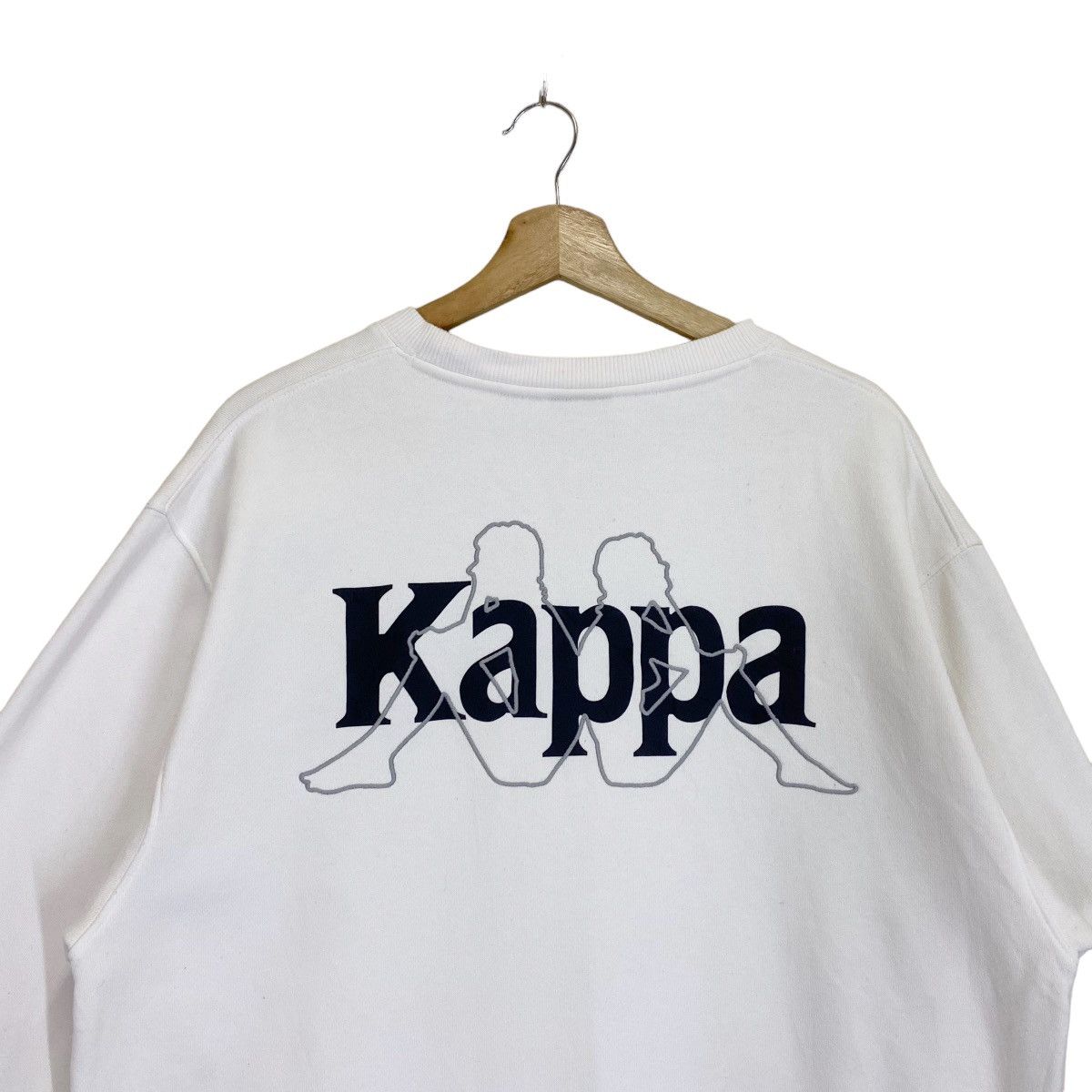 Kappa Vintage 90s Kappa Big Logo Crewneck Sweatshirt Size M Size US M / EU 48-50 / 2 - 4 Thumbnail