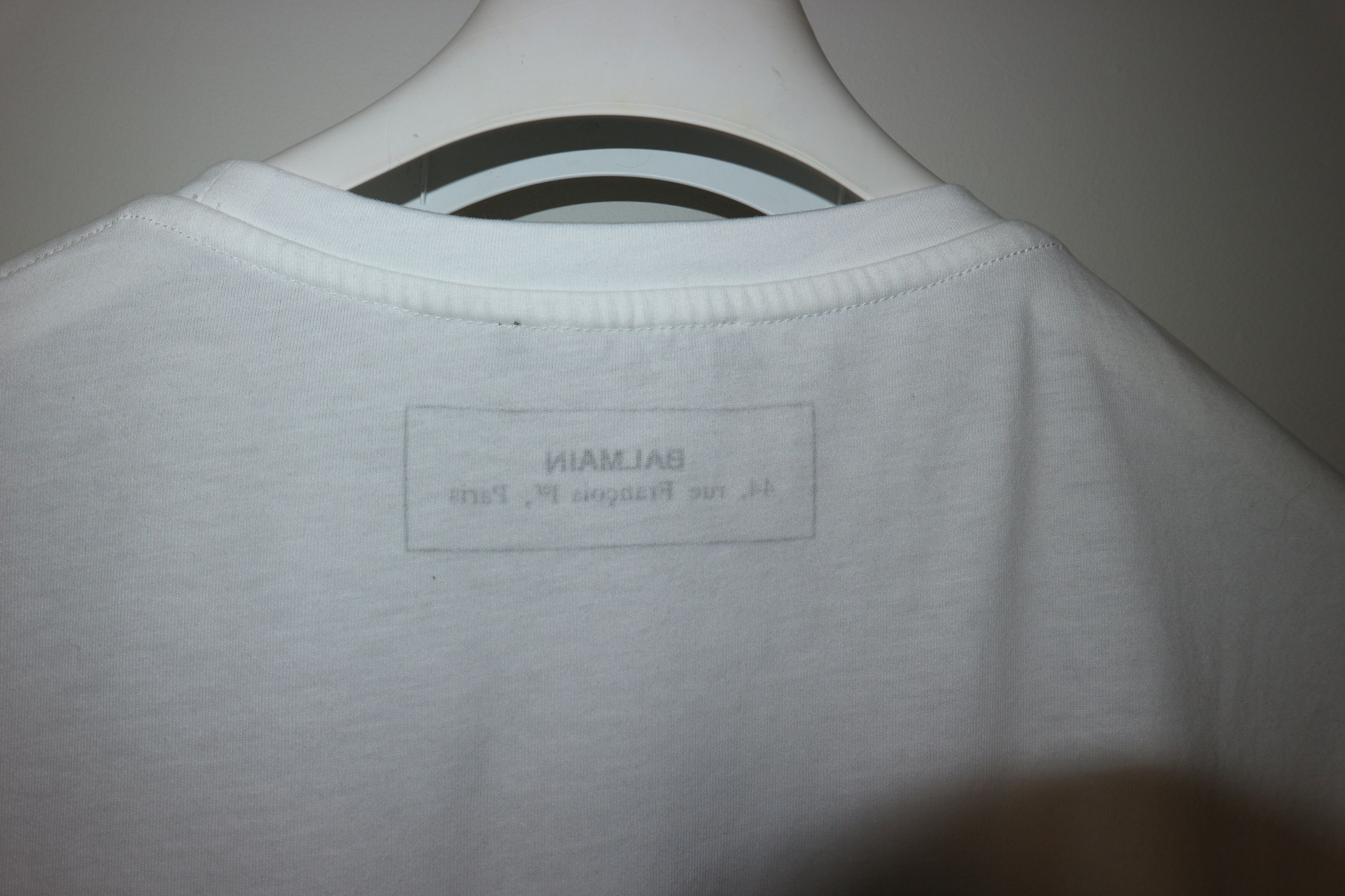 Balmain Logo print tshirt Size US L / EU 52-54 / 3 - 6 Thumbnail