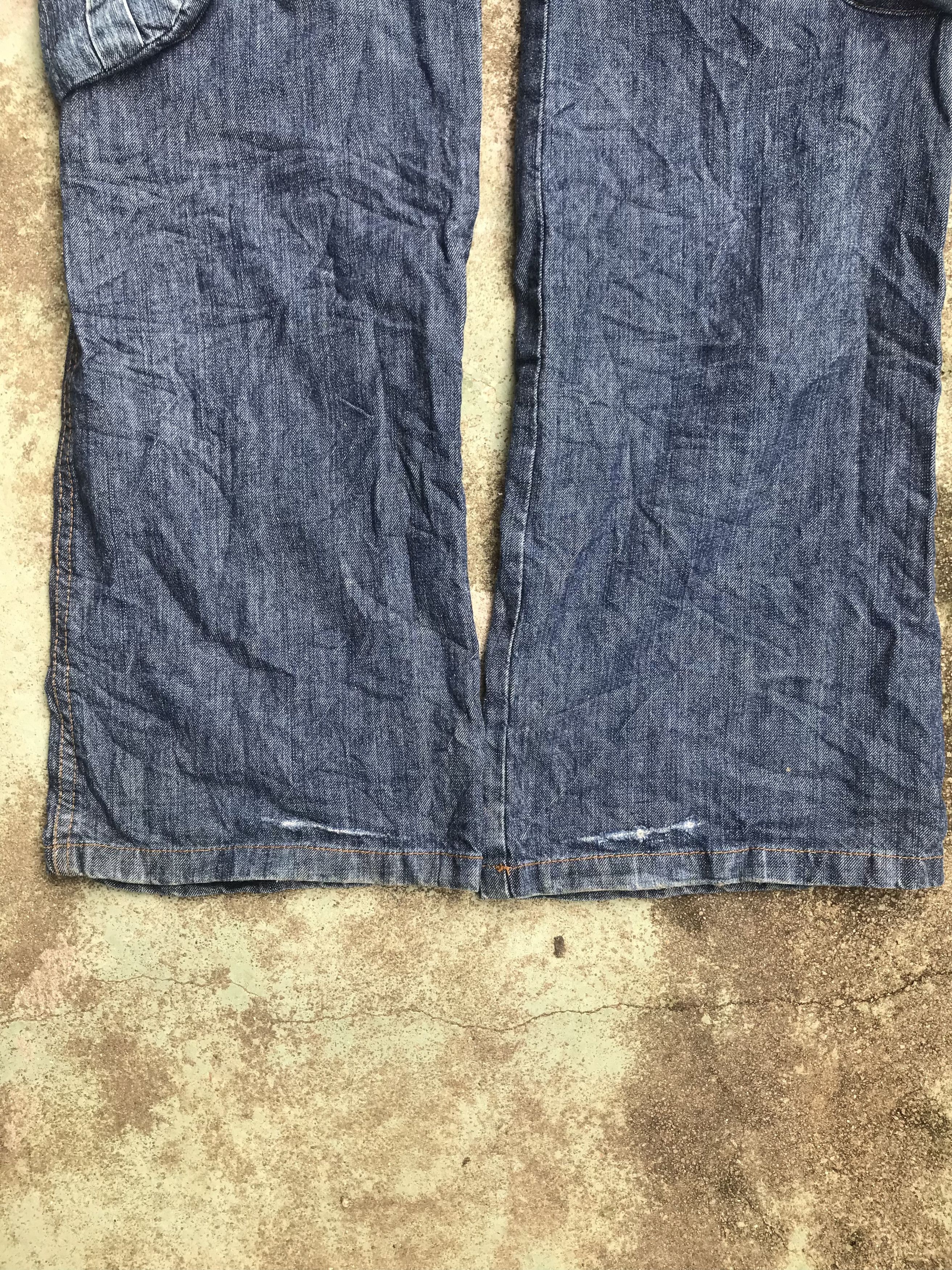 Hysteric Glamour × Japanese Brand Unbrand Low Rise Multipocket Bondage Denim Flare Size US 29 - 7 Thumbnail