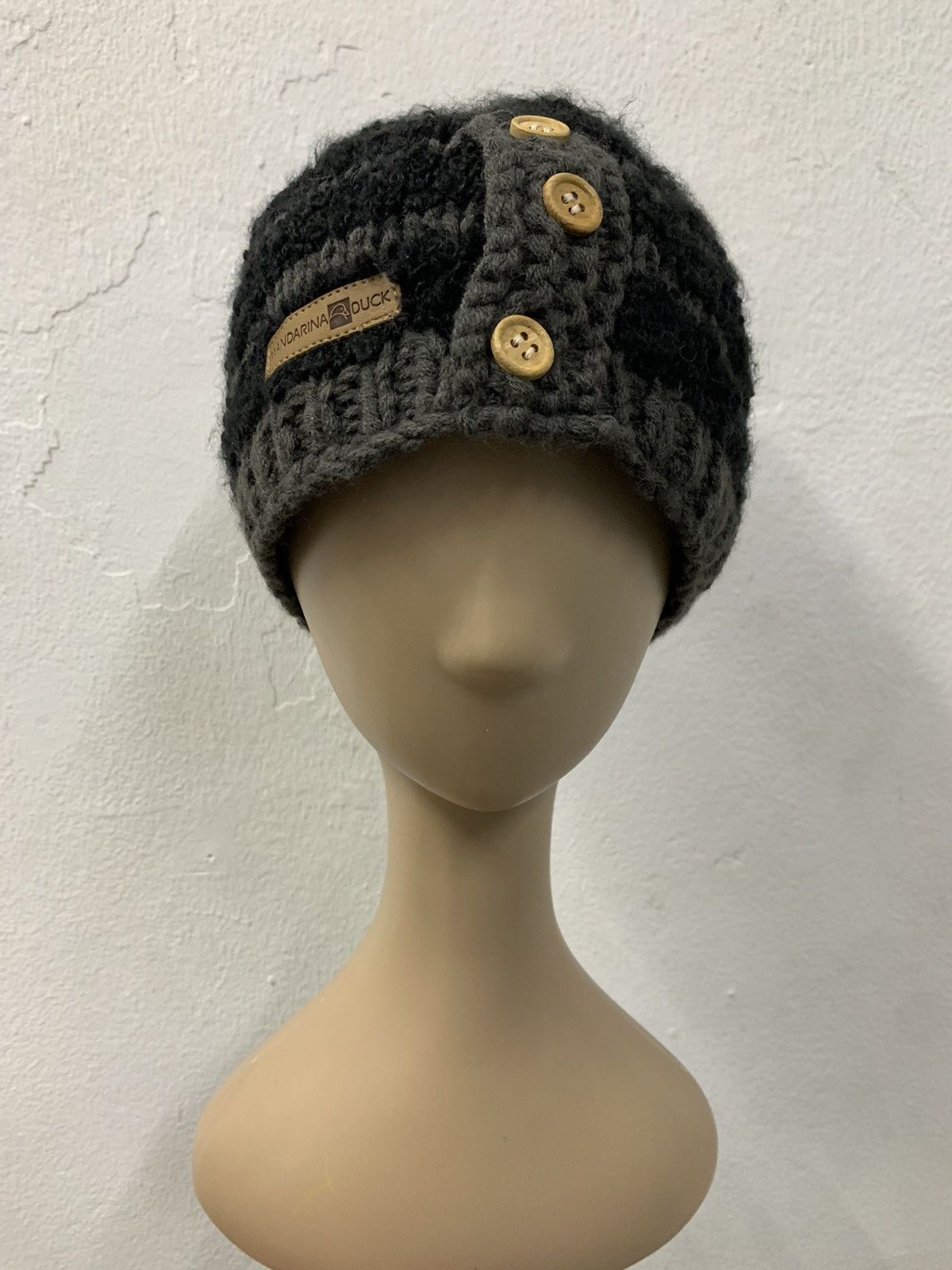 Mandarina Duck Beanie Hat Snow Cap