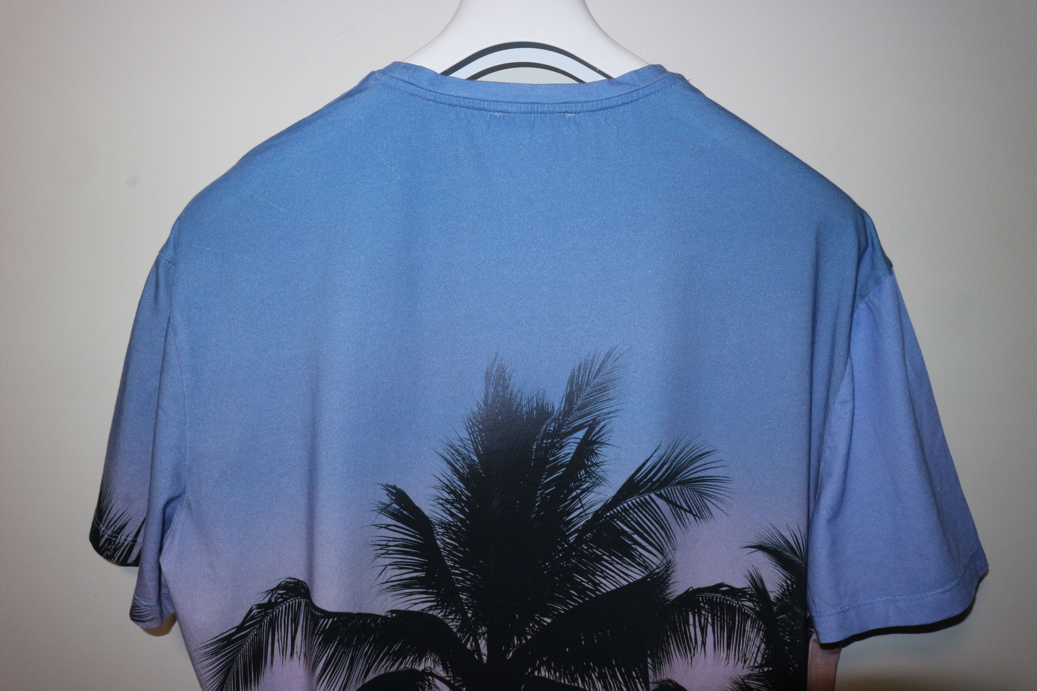 Balmain Logo print palms t-shirt Size US L / EU 52-54 / 3 - 9 Thumbnail