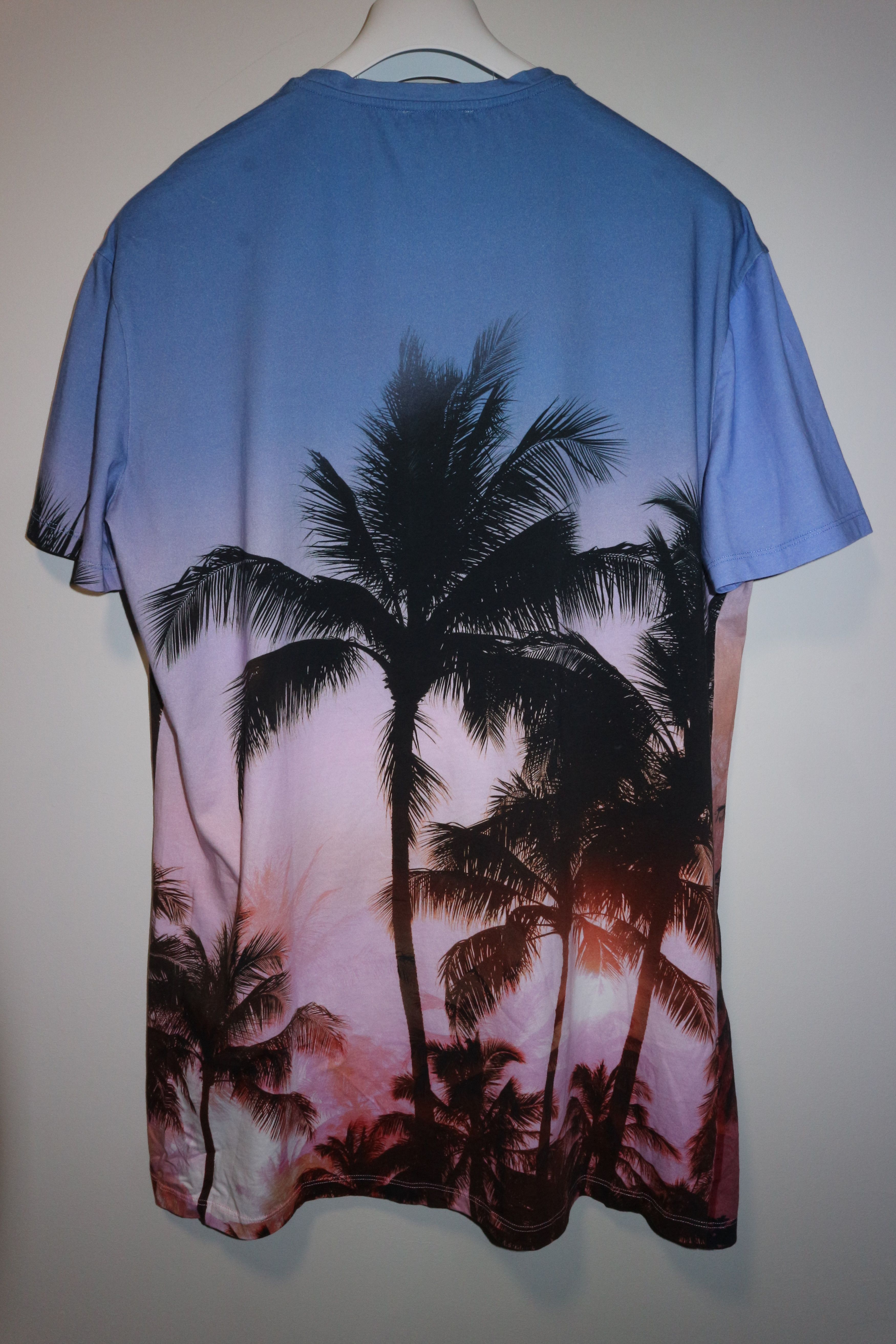 Balmain Logo print palms t-shirt Size US L / EU 52-54 / 3 - 10 Thumbnail
