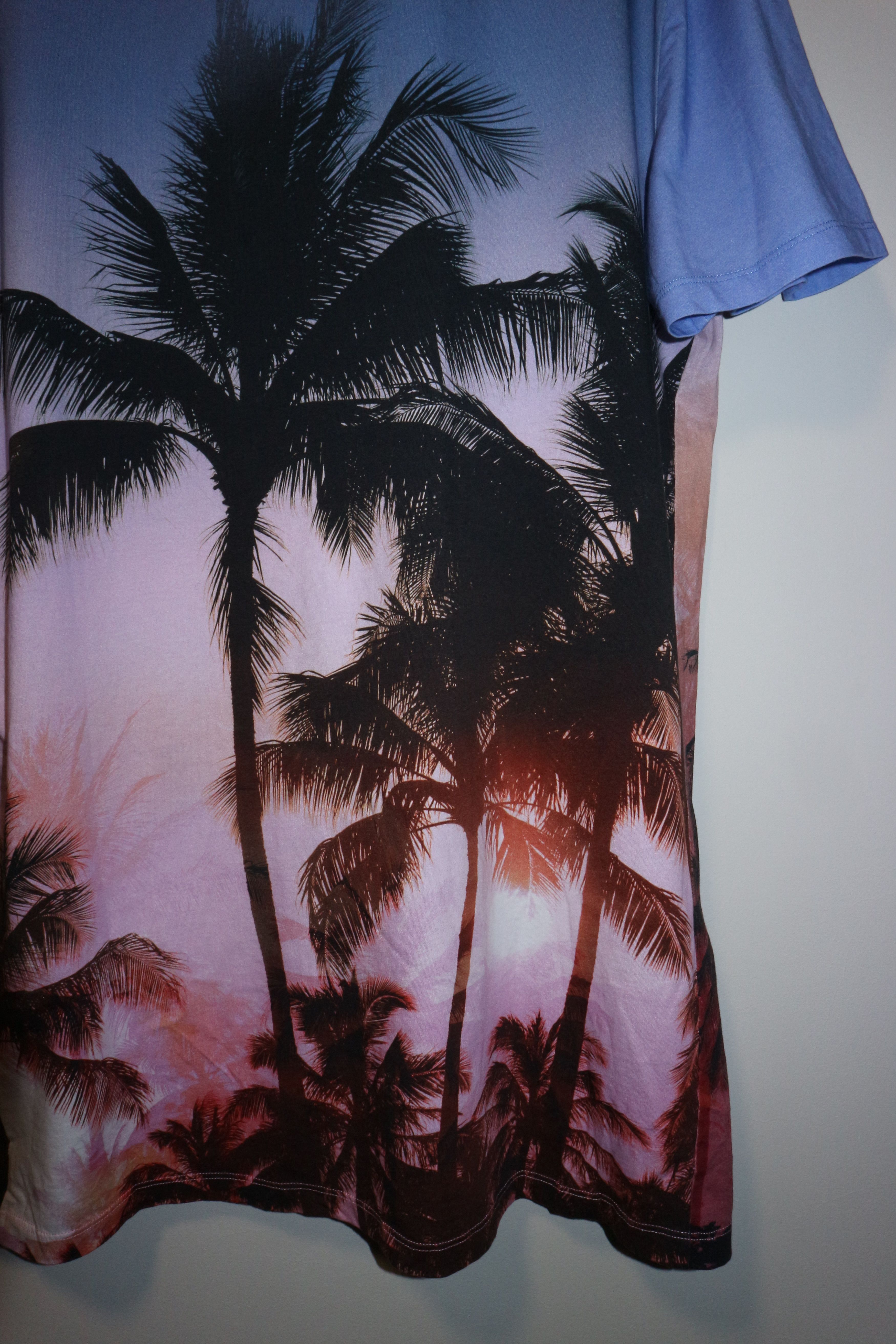 Balmain Logo print palms t-shirt Size US L / EU 52-54 / 3 - 11 Thumbnail