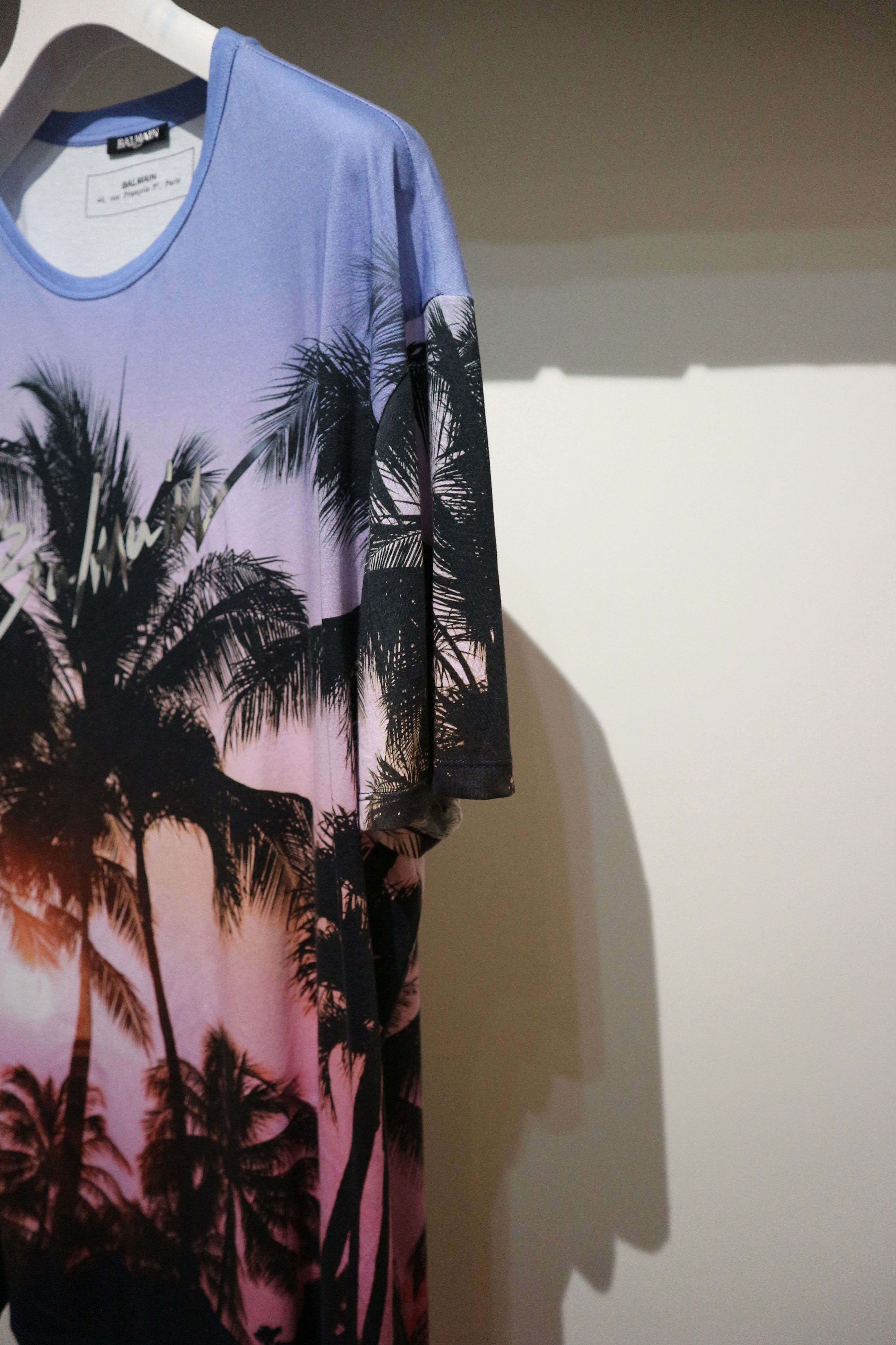 Balmain Palmprint logo tshirt Size US XL / EU 56 / 4 - 3 Thumbnail
