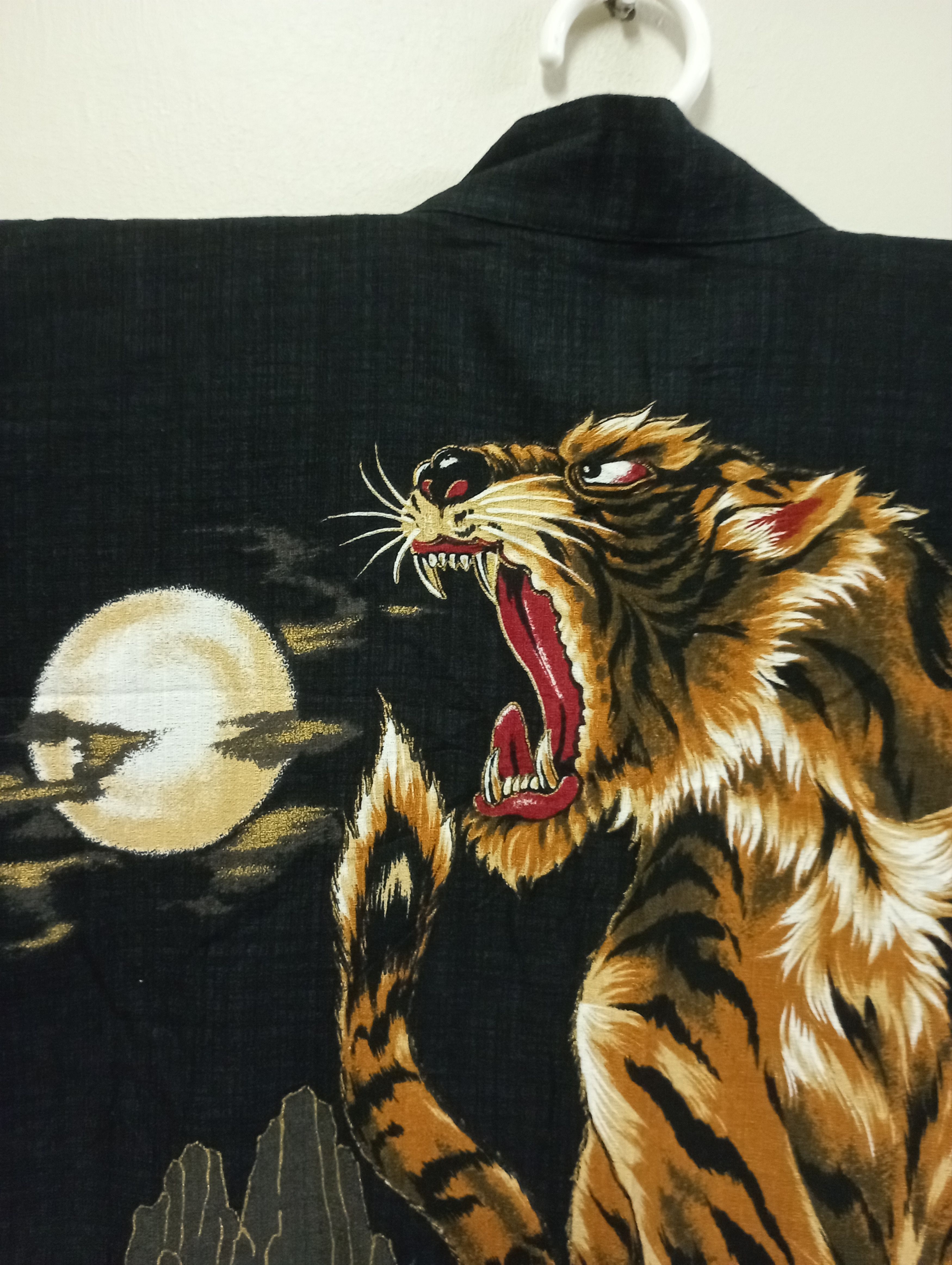 Visvim Vintage Japanese Kimono With Big Tiger Roar Back Size US M / EU 48-50 / 2 - 8 Thumbnail