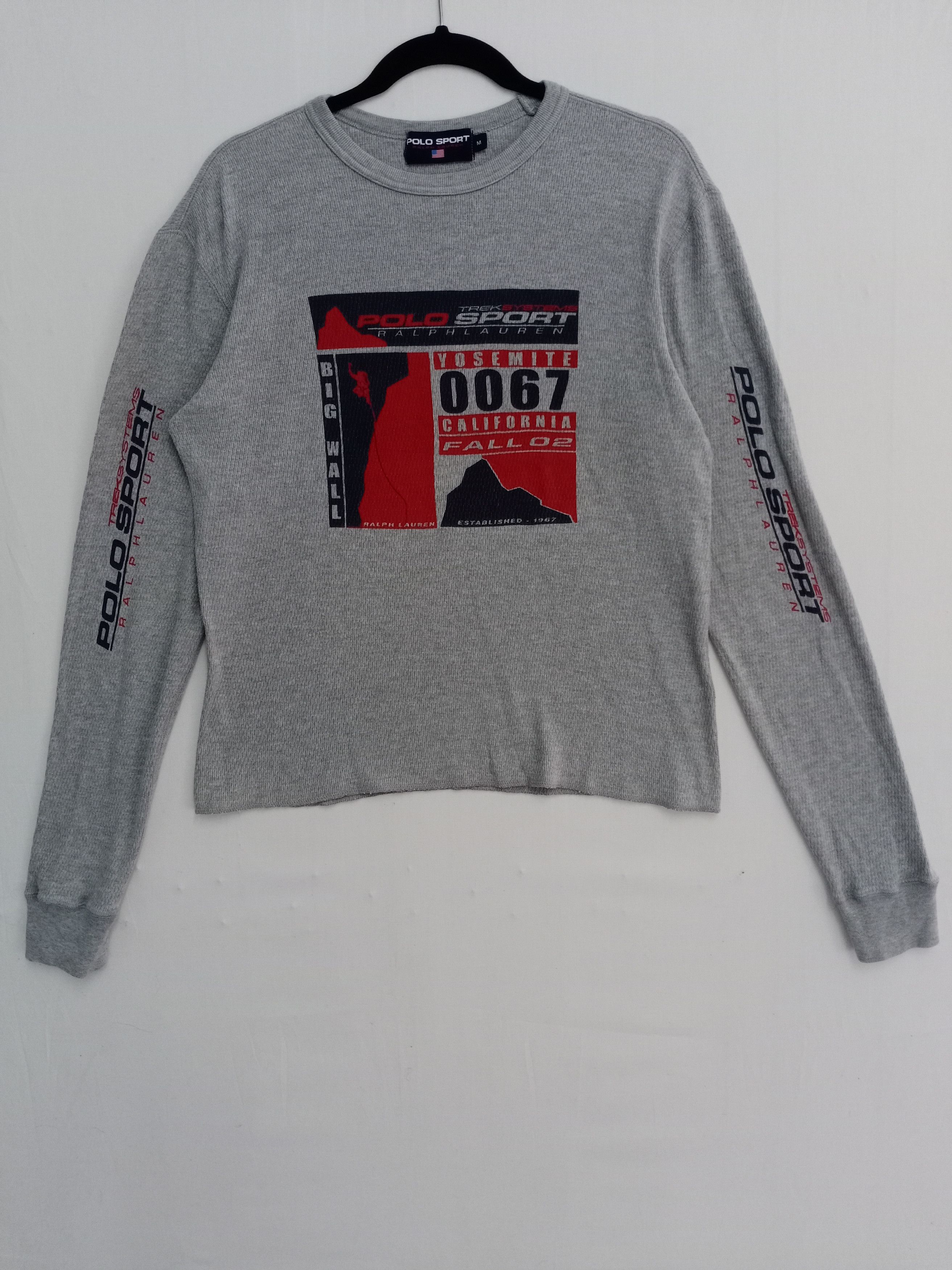 Polo Ralph Lauren × Vintage Vintage Polo Sport LS T-Shirt Big Logo 