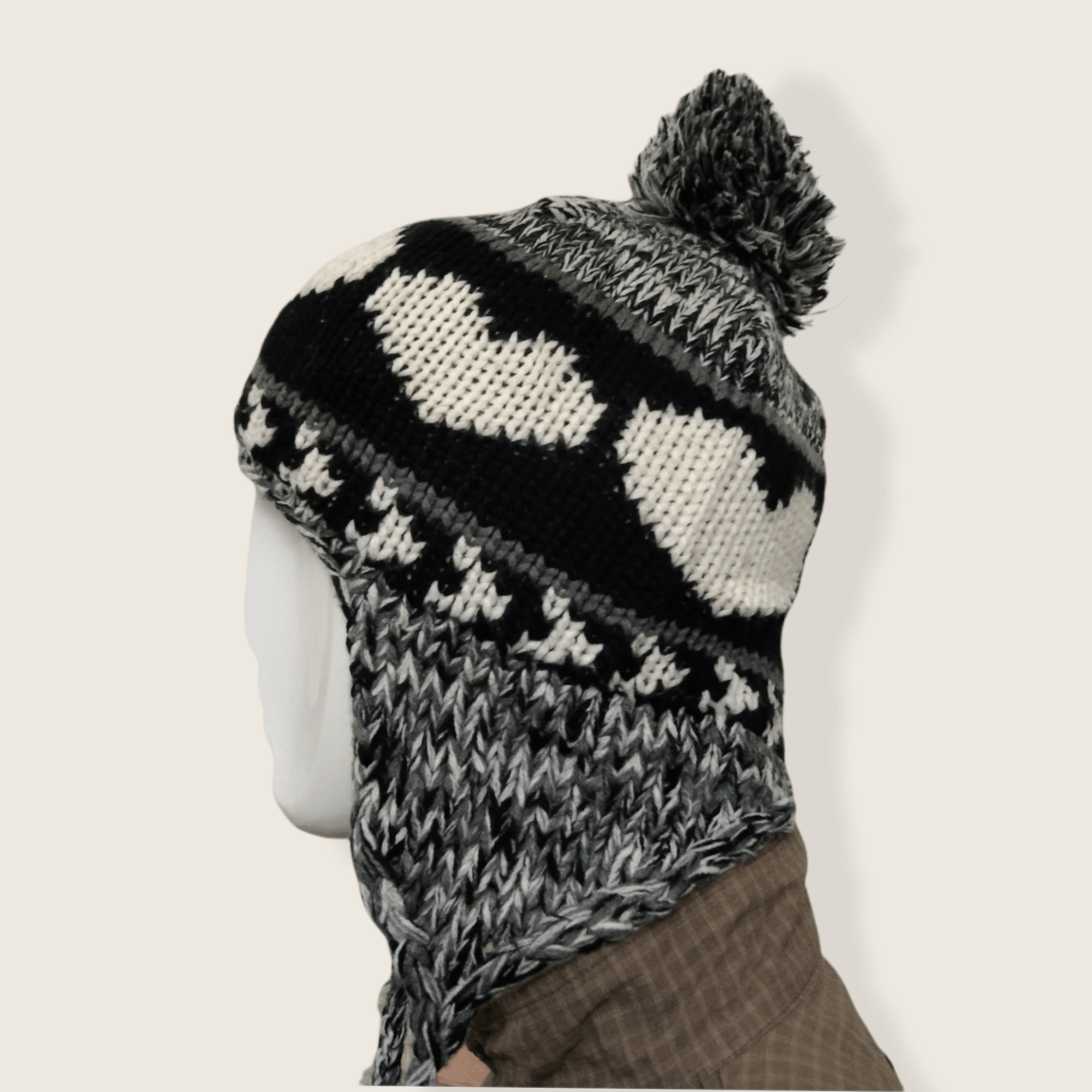 Edition Japan KNITTED EARMUFFS BEANIE UNKNOWN DESIGNER Size ONE SIZE - 4 Thumbnail
