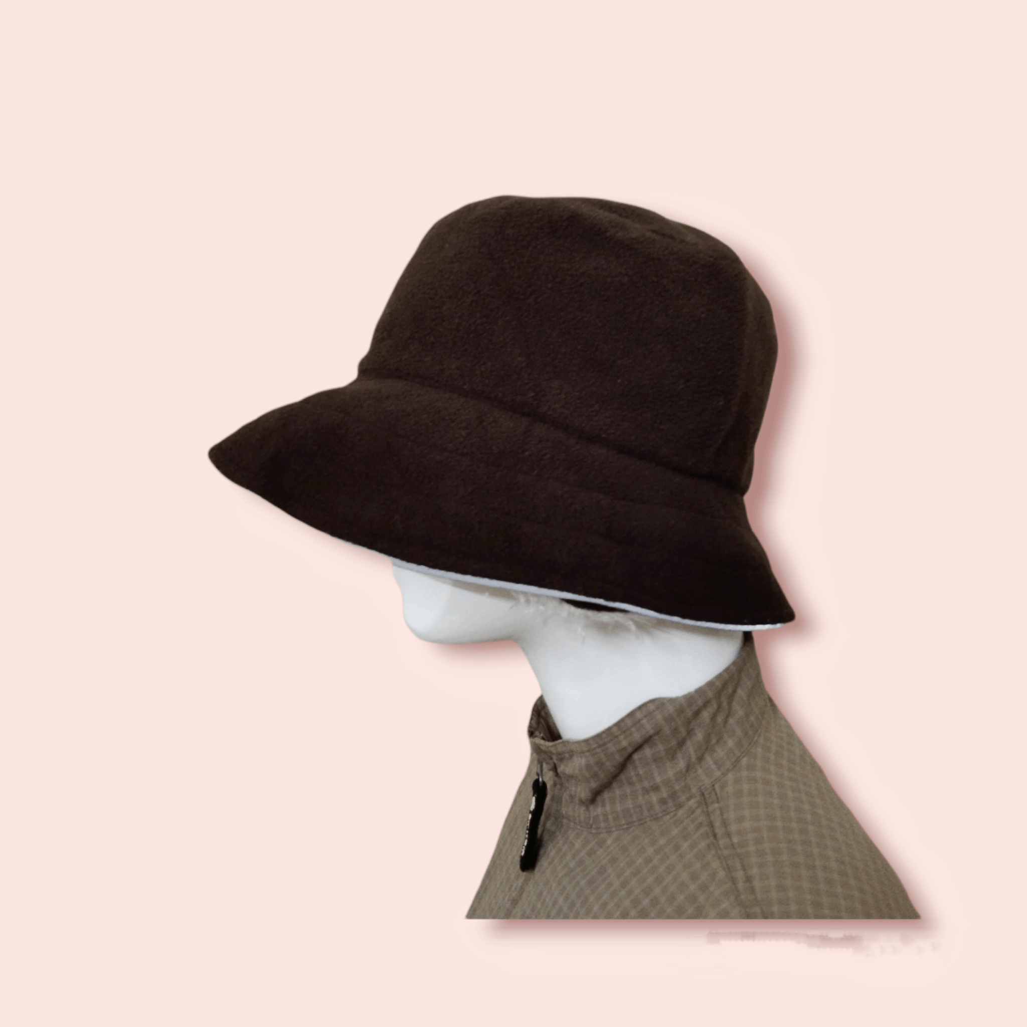 Japanese Brand RARE DESIGN SHERPA FLEECE EARFLAP BUCKET HAT Size ONE SIZE - 12 Thumbnail