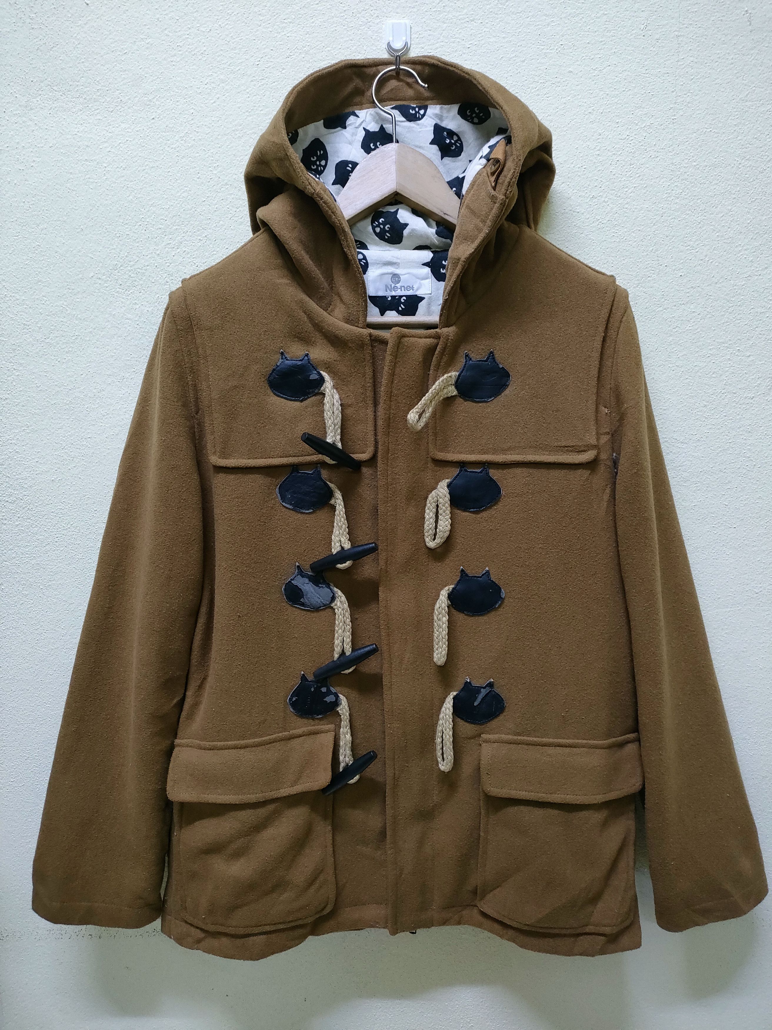 Designer × Issey Miyake × Japanese Brand Ne-net By Issey Miyake Duffle Jacket Size US L / EU 52-54 / 3 - 1 Thumbnail