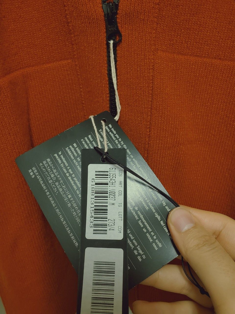 Stone Island Stone Island Full Zip Up Cashmere Sweater Size US M / EU 48-50 / 2 - 5 Thumbnail