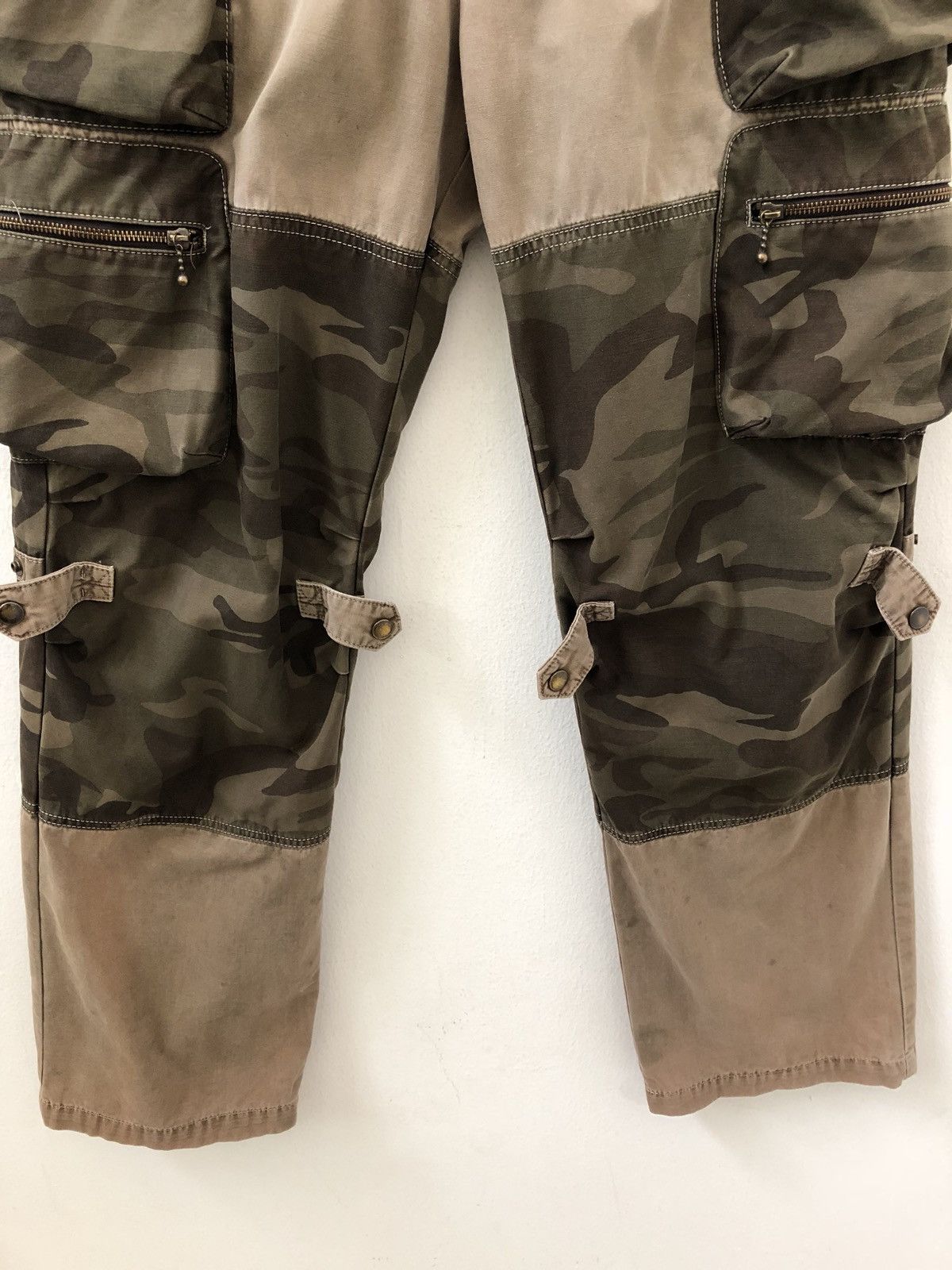 Kiminori Morishita Halb Japan Multiple 8 Pocket Bondage Adjustable Leg Cargo Size US 31 - 3 Thumbnail