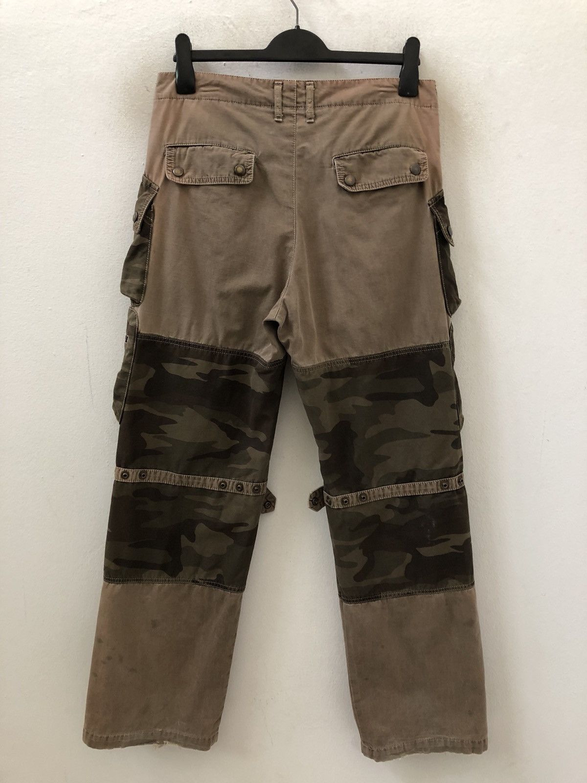 Kiminori Morishita Halb Japan Multiple 8 Pocket Bondage Adjustable Leg Cargo Size US 31 - 8 Thumbnail