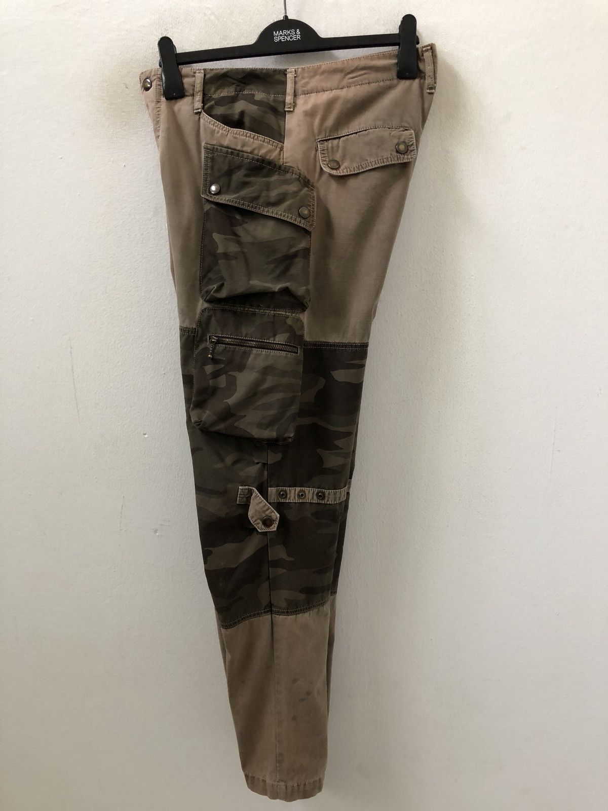 Kiminori Morishita Halb Japan Multiple 8 Pocket Bondage Adjustable Leg Cargo Size US 31 - 18 Thumbnail