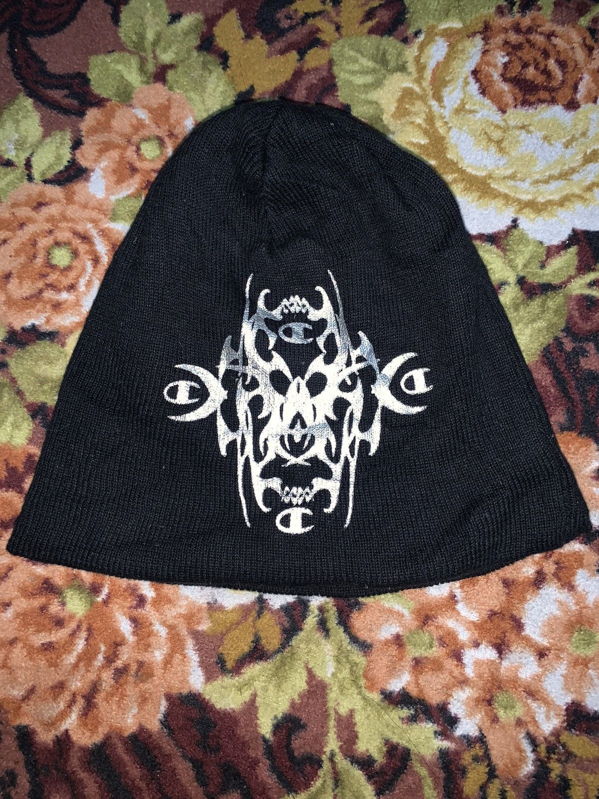 Champion Champion Very Rare Watch Hat Dragon Print Design Size ONE SIZE - 5 Thumbnail