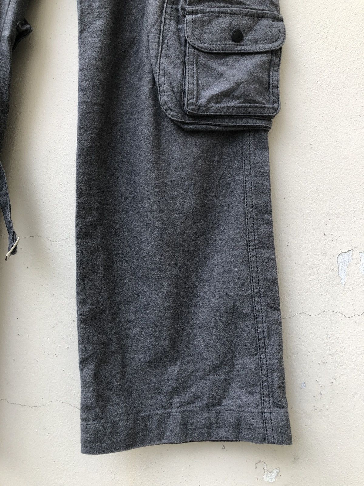 Morgan Homme Morgan Homme Japan Tactical Bondage Flare Cargo Trouser Pant Size US 29 - 14 Thumbnail