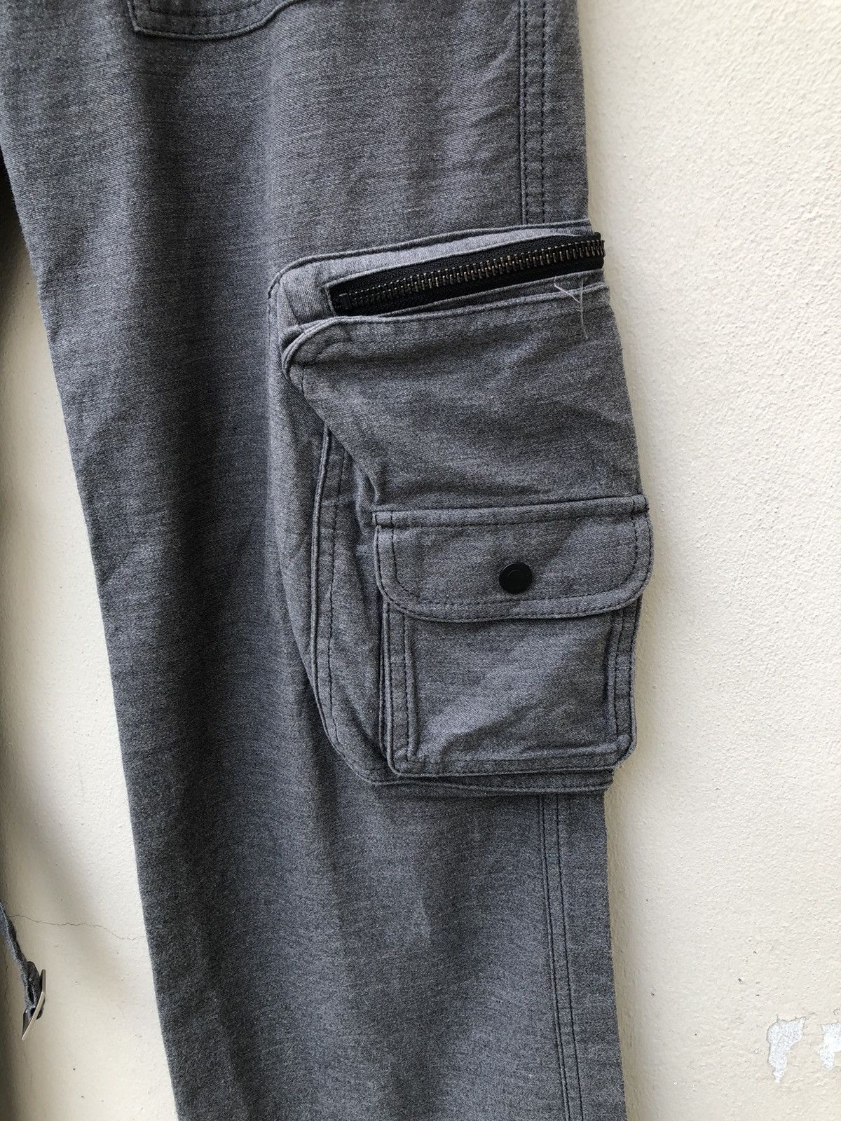 Morgan Homme Morgan Homme Japan Tactical Bondage Flare Cargo Trouser Pant Size US 29 - 13 Thumbnail