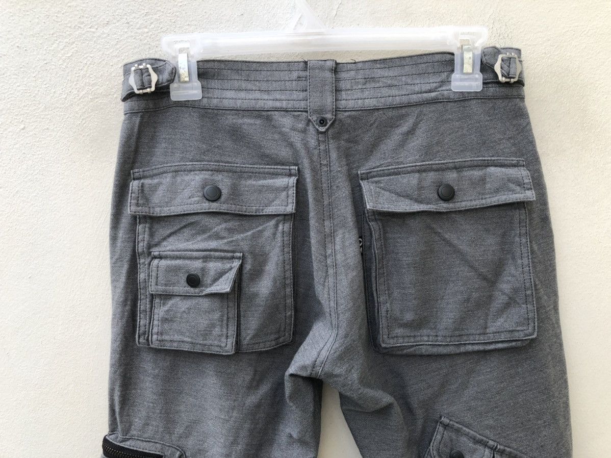 Morgan Homme Morgan Homme Japan Tactical Bondage Flare Cargo Trouser Pant Size US 29 - 16 Thumbnail