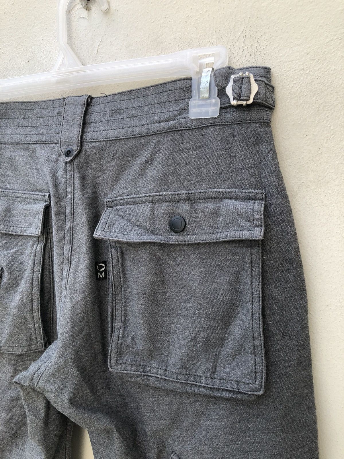 Morgan Homme Morgan Homme Japan Tactical Bondage Flare Cargo Trouser Pant Size US 29 - 19 Thumbnail